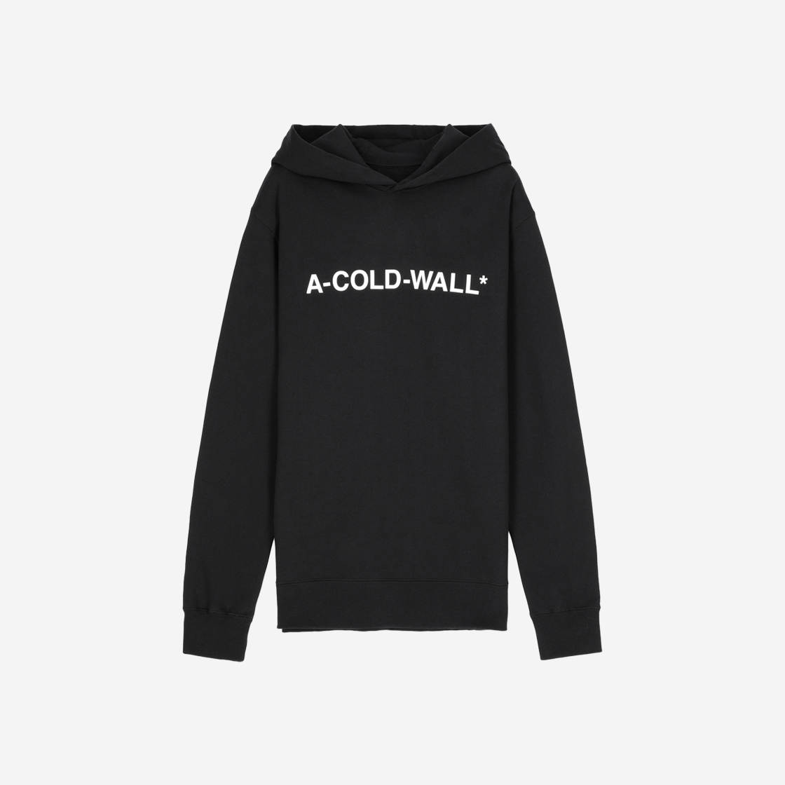 ACWMW083 A Cold Wall Essential Logo Hoodie Black