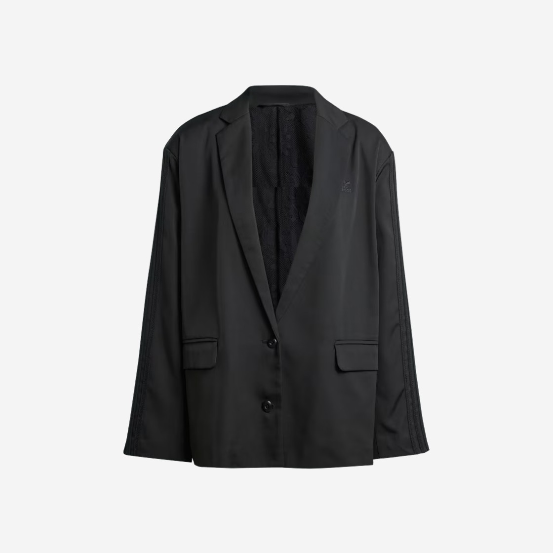 (W) Adidas Oversized Blazer Black - KR Sizing 상세 이미지 1