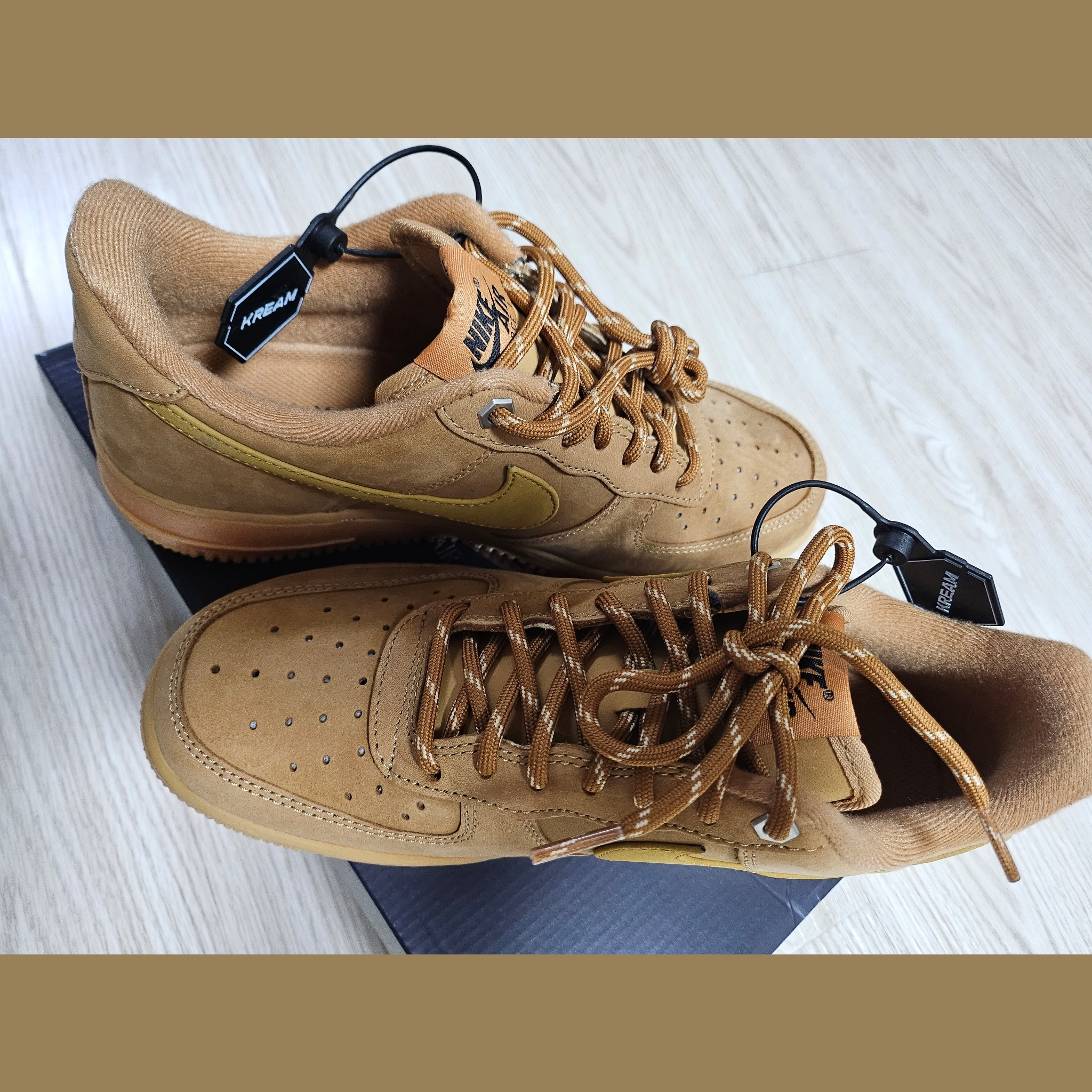 Nike Air Force 1 '07 WB Flax 착용 스타일 - 2