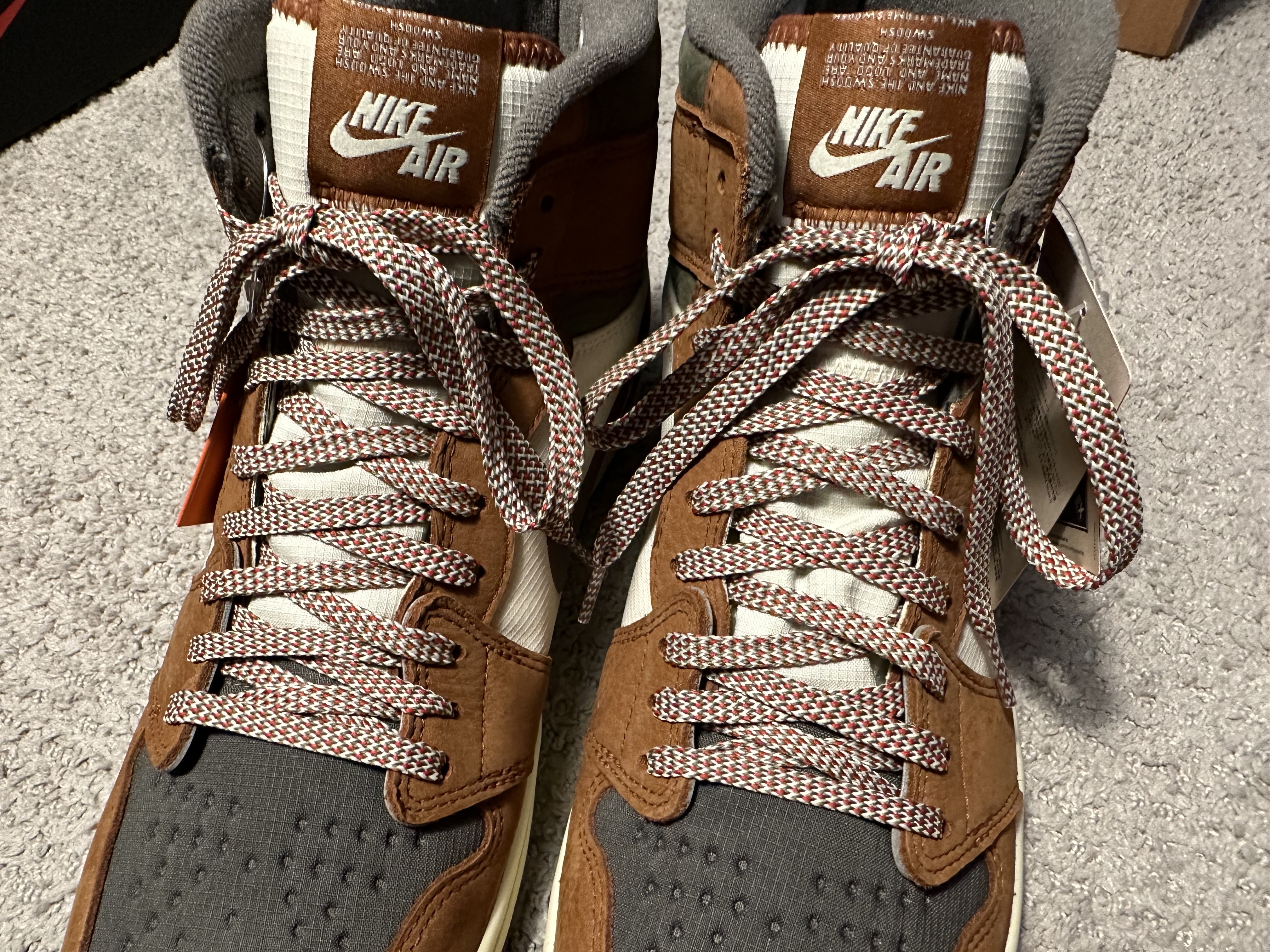 Jordan 1 Element Gore-Tex Legend Coffee 착용 스타일 - 5