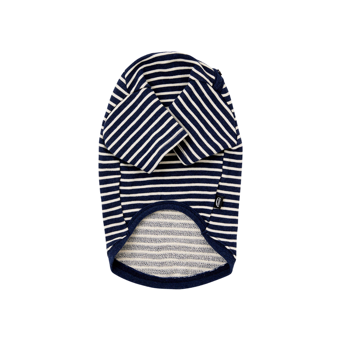 이미스 펫 버튼 스웨트 티셔츠 네이비(Emis Pet Button Sweat T-Shirt Navy) - 2