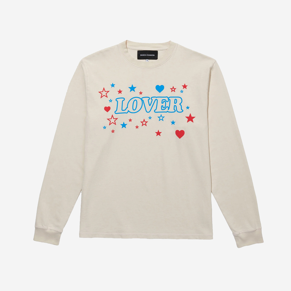 LOVER LONGSLEEVE T-SHIRT Bianca Chandon Lover Longsleeve T-Shirt Cream