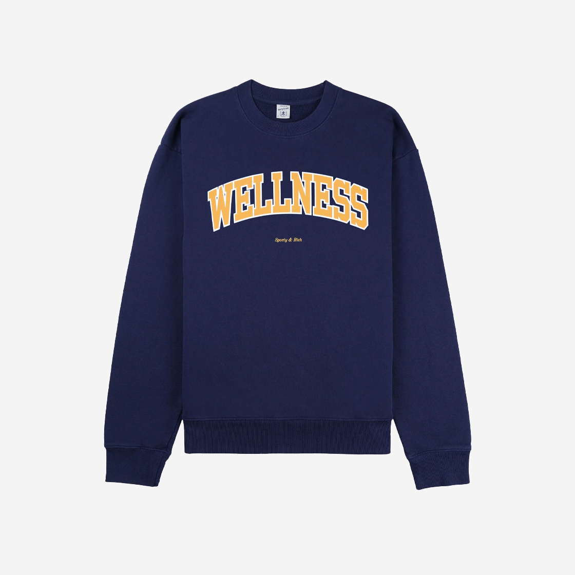 CRAW2320NA Sporty & Rich Wellness Ivy Crewneck Navy