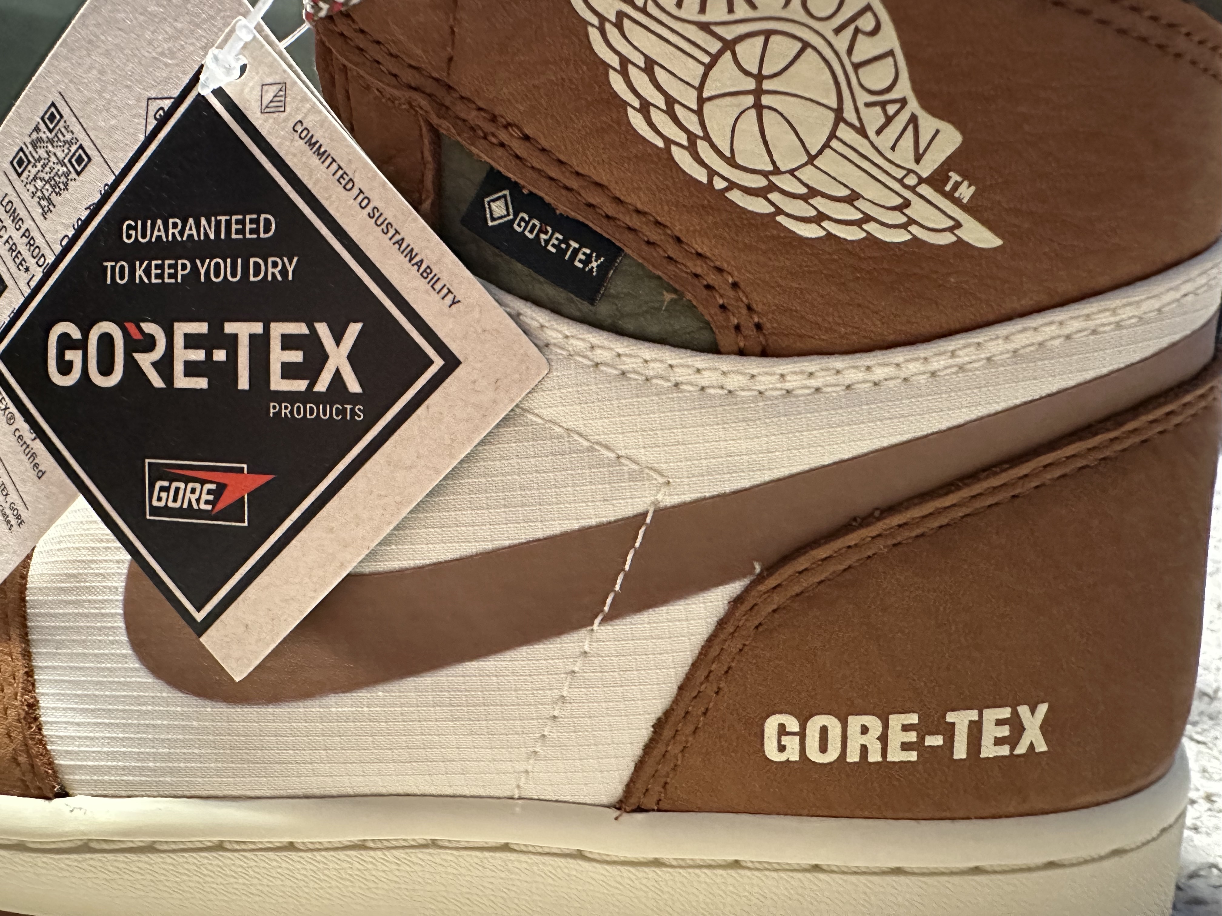 Jordan 1 Element Gore-Tex Legend Coffee 착용 스타일 - 2