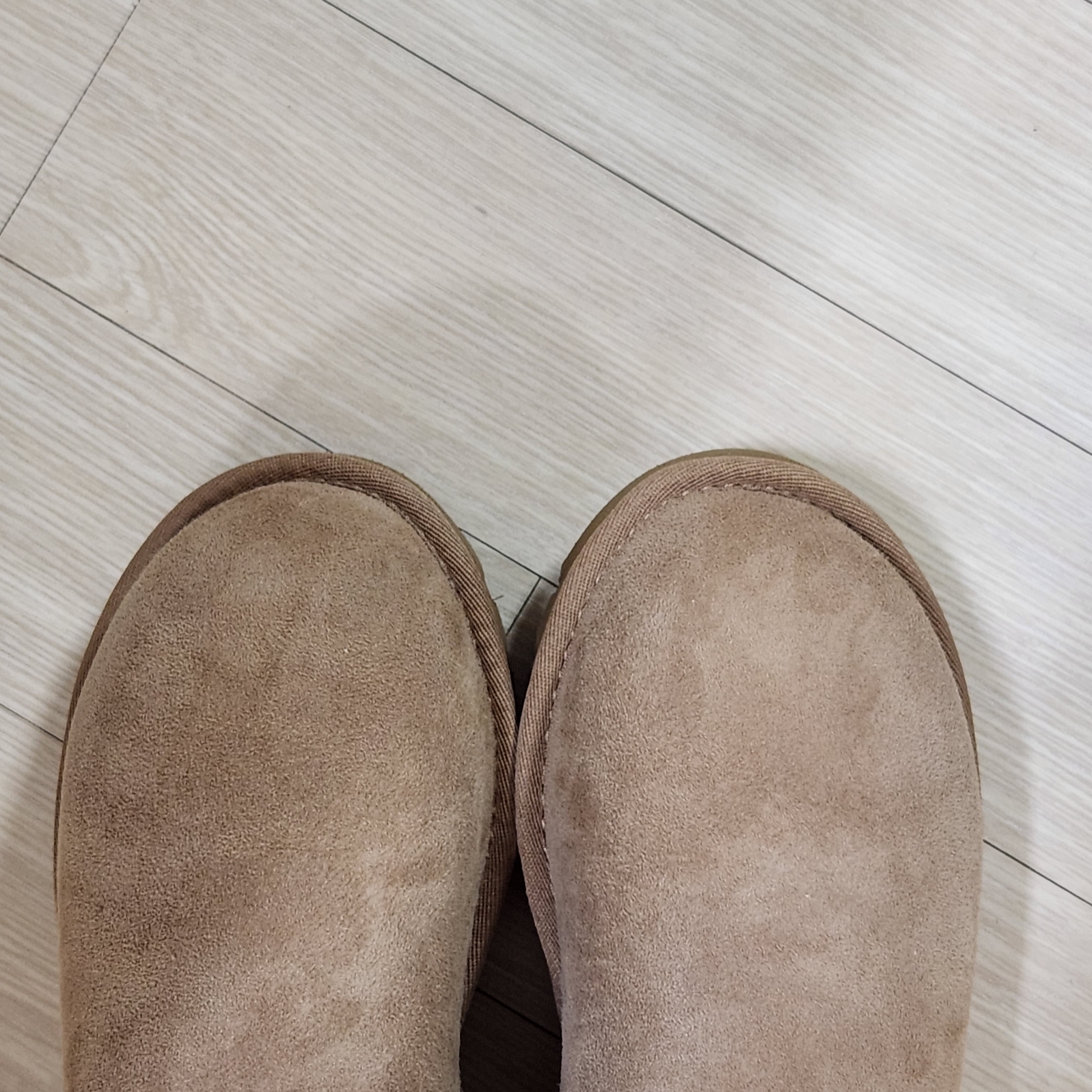 (W) UGG Classic Mini II Boots Chestnut 착용 스타일