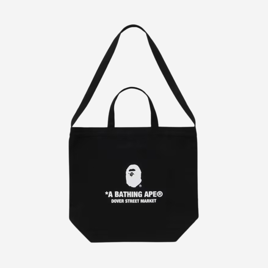 BAPE x DSM Tote Bag Black 상세 이미지 2