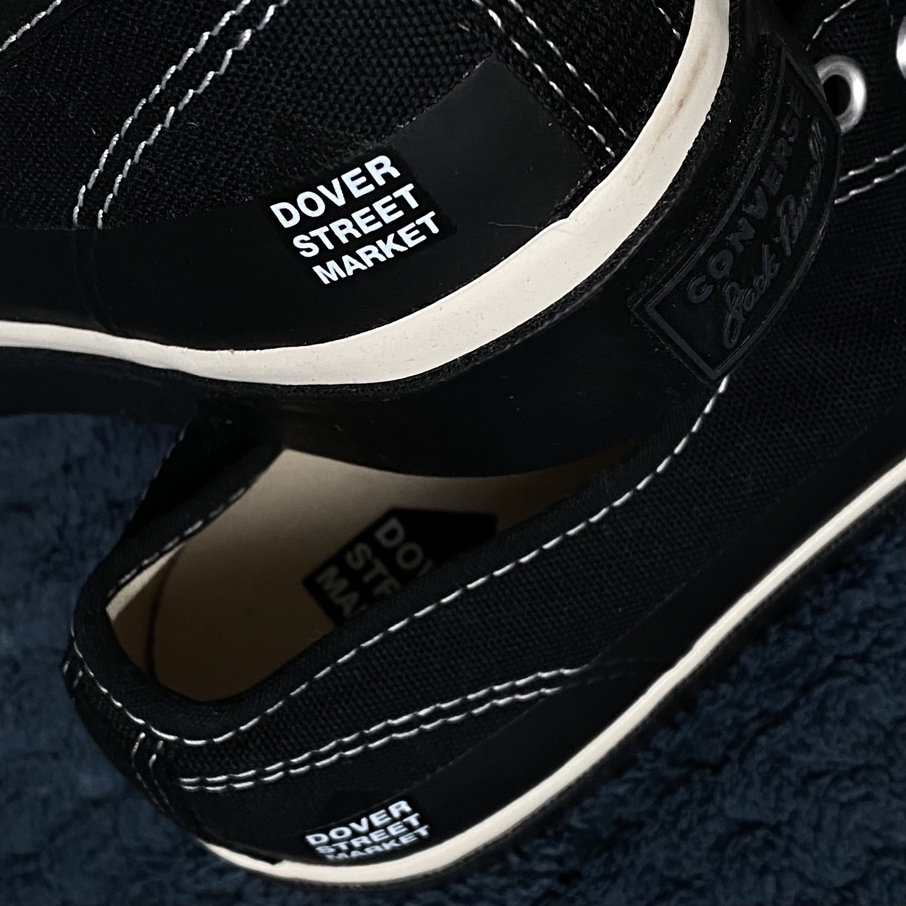 Converse x DSM Jack Purcell Black 착용 스타일 - 3