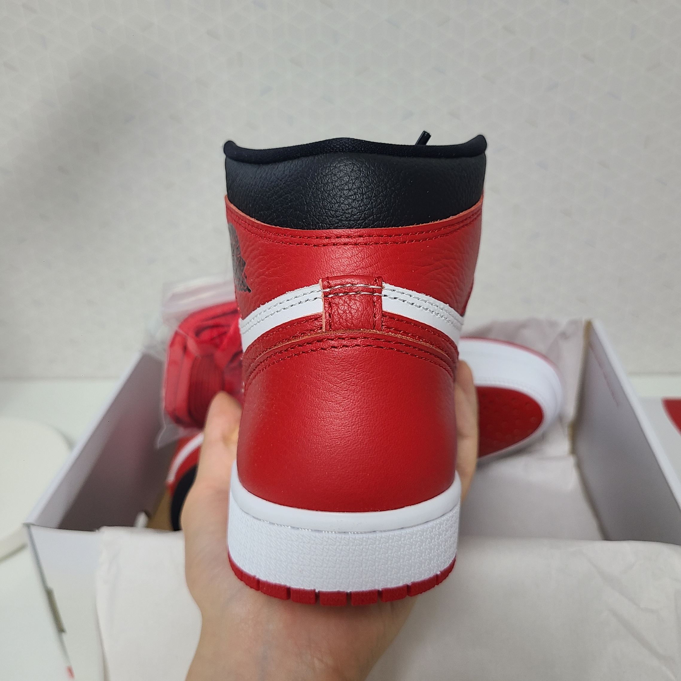 Jordan 1 Retro High OG Heritage 착용 스타일 - 4