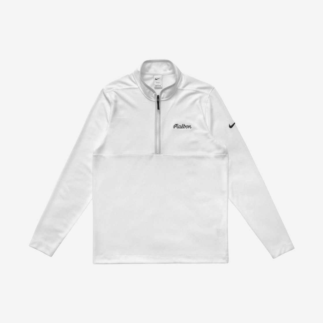 Malbon Golf x Nike Dri-Fit Victory Half-Zip Top White 상세 이미지 1