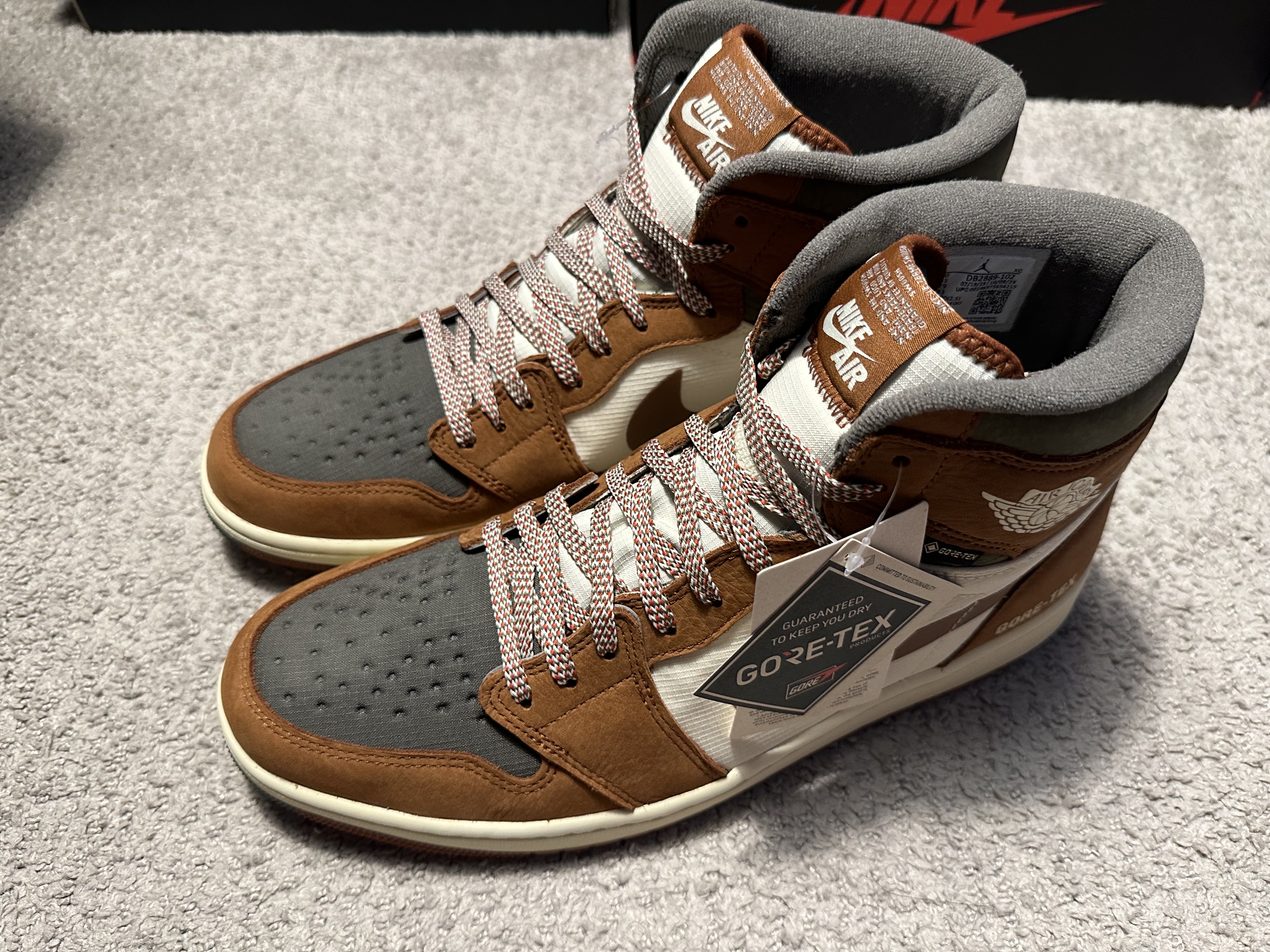 Jordan 1 Element Gore-Tex Legend Coffee 착용 스타일 - 4