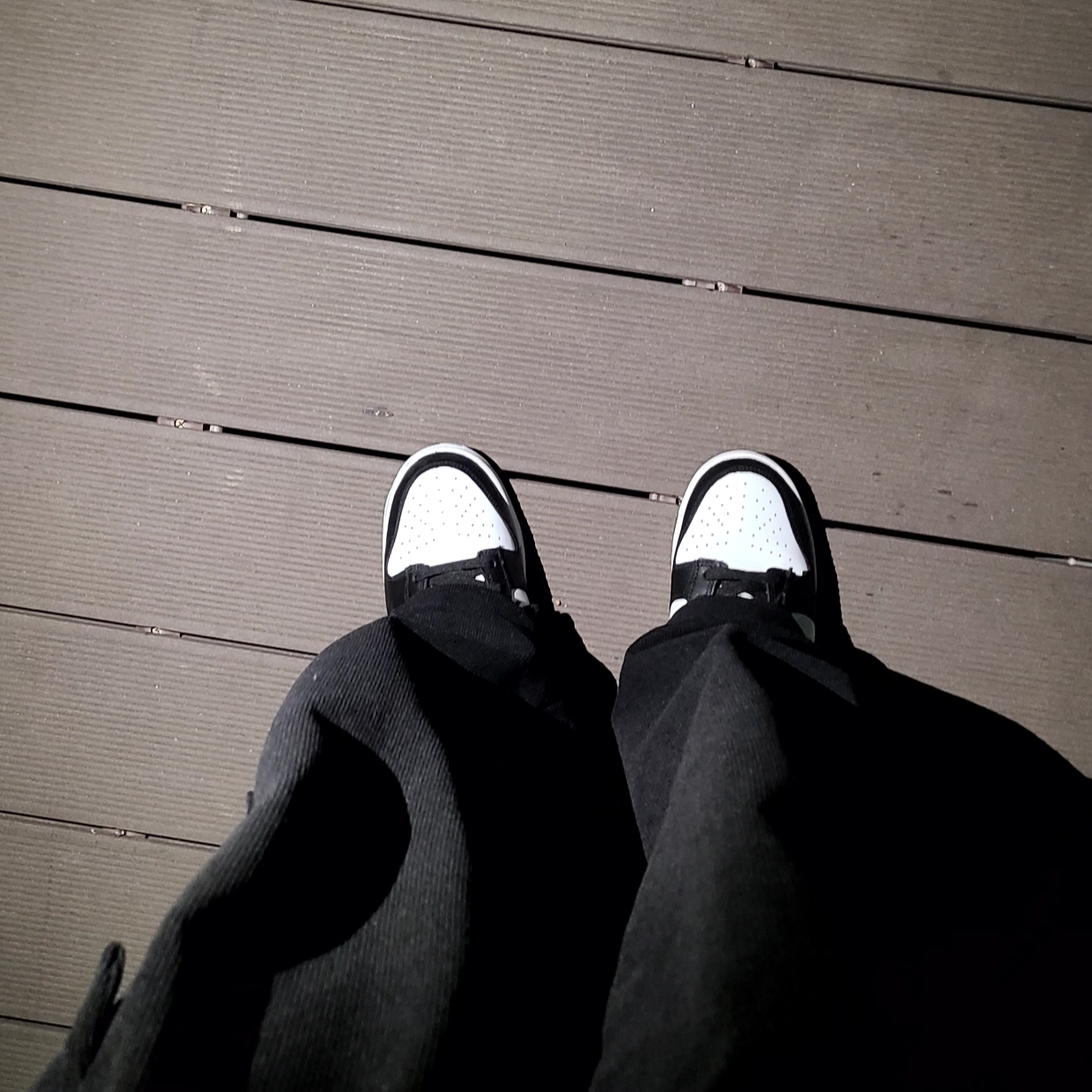 Nike Dunk Low Retro Black 착용 스타일