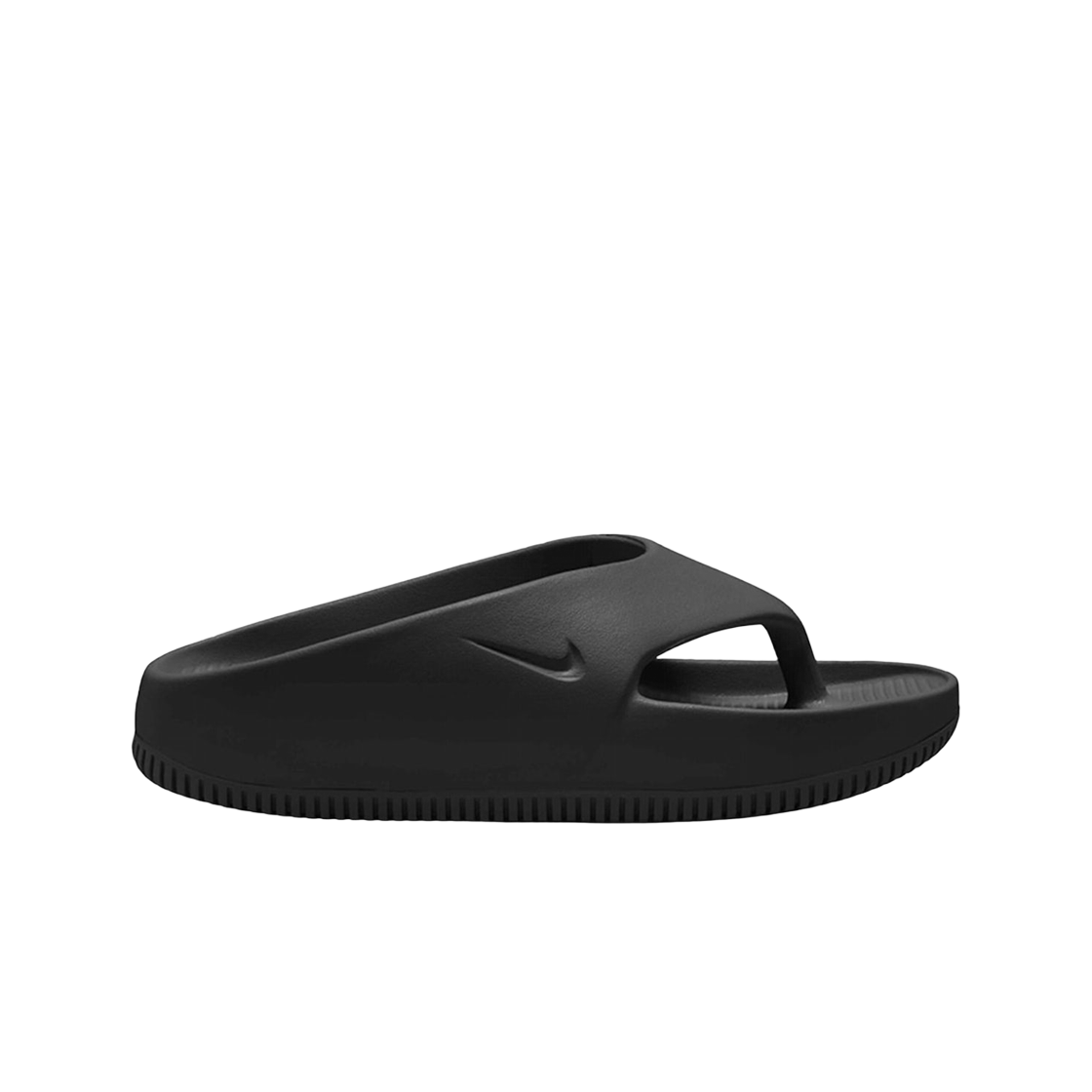 (W) 나이키 캄 플립 플랍 블랙((W) Nike Calm Flip Flop Black) - 1