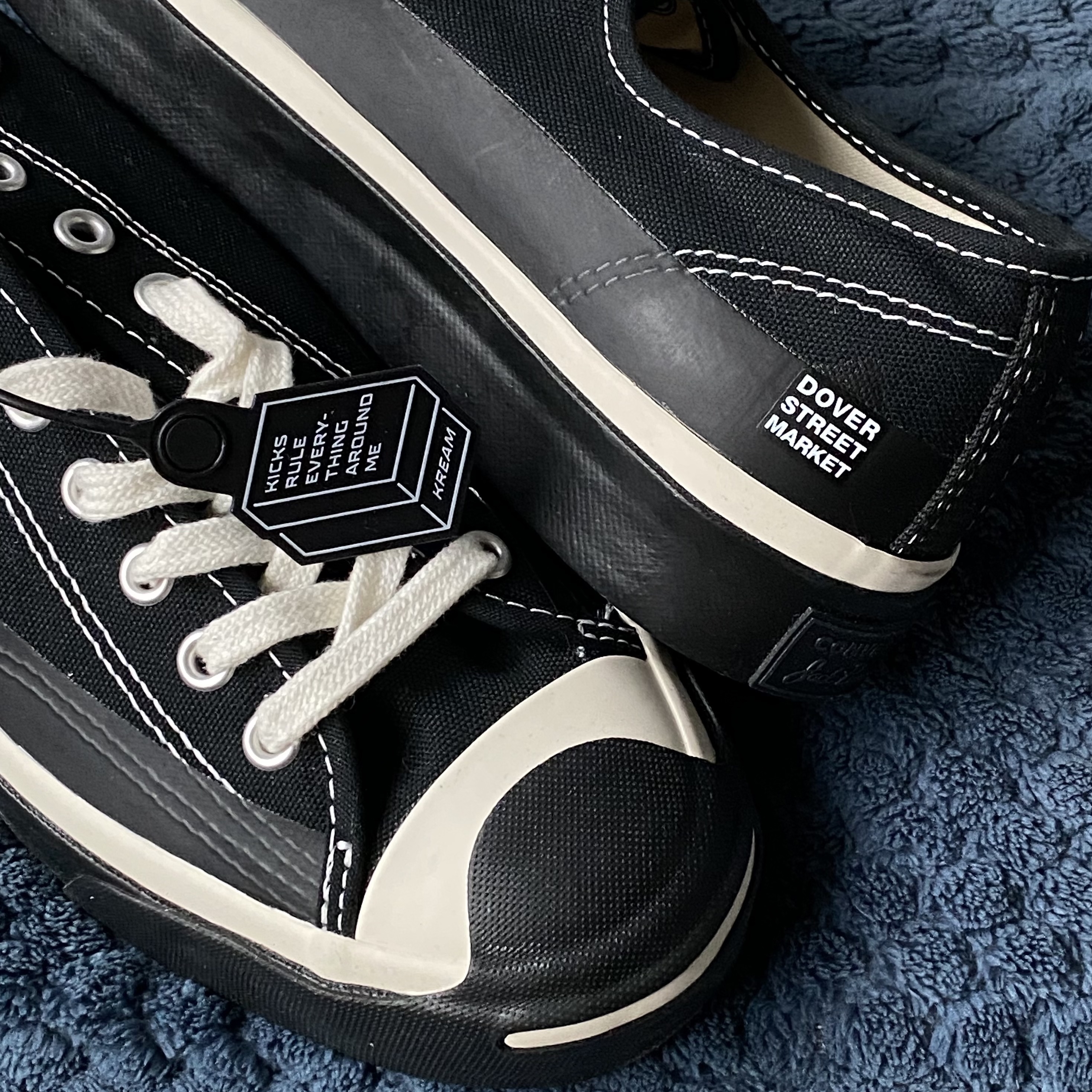 Converse x DSM Jack Purcell Black 착용 스타일 - 2