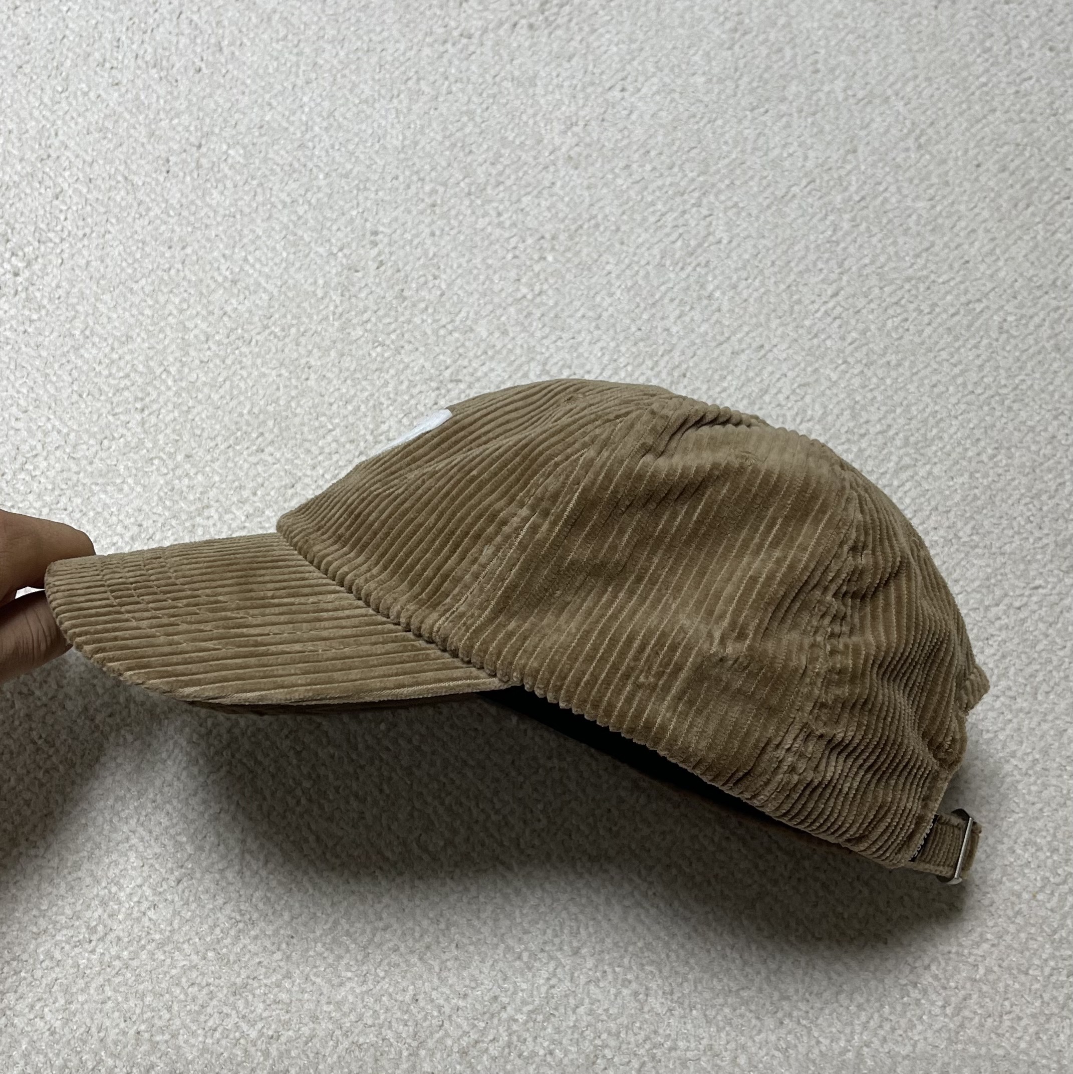 Palace Corduroy P 6-Panel Tan - 23FW 착용 스타일 - 2