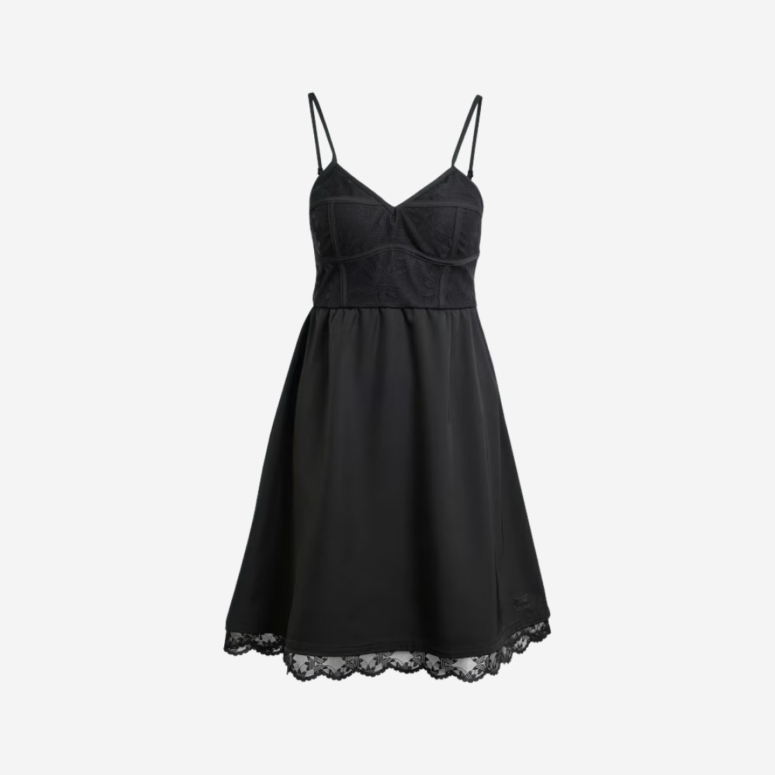 (W) Adidas Lace Dress Black - KR Sizing 상세 이미지 1