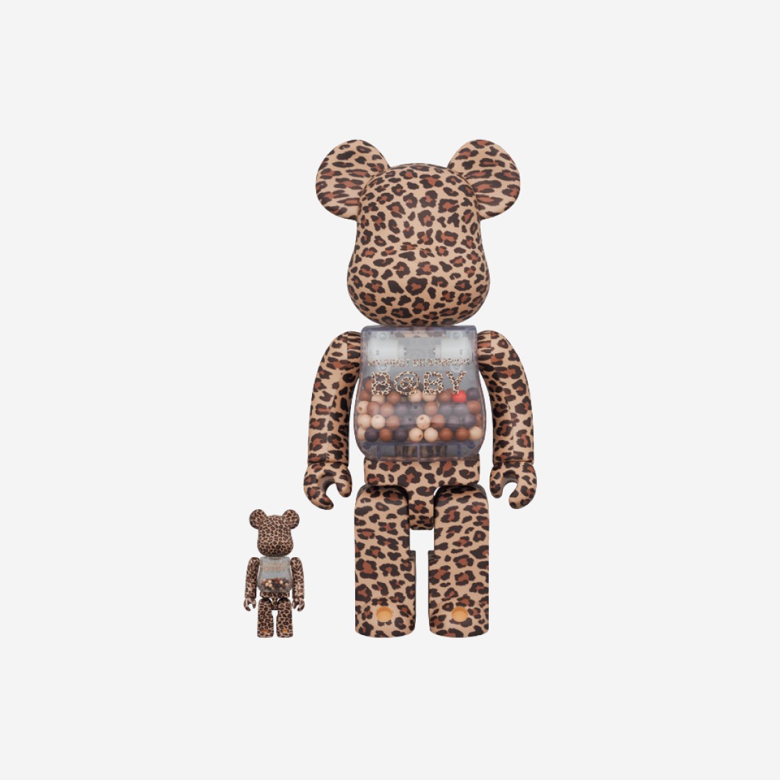 Bearbrick My First Bearbrick Baby Leopard Ver.100％ & 400％ Set 상세 이미지 1