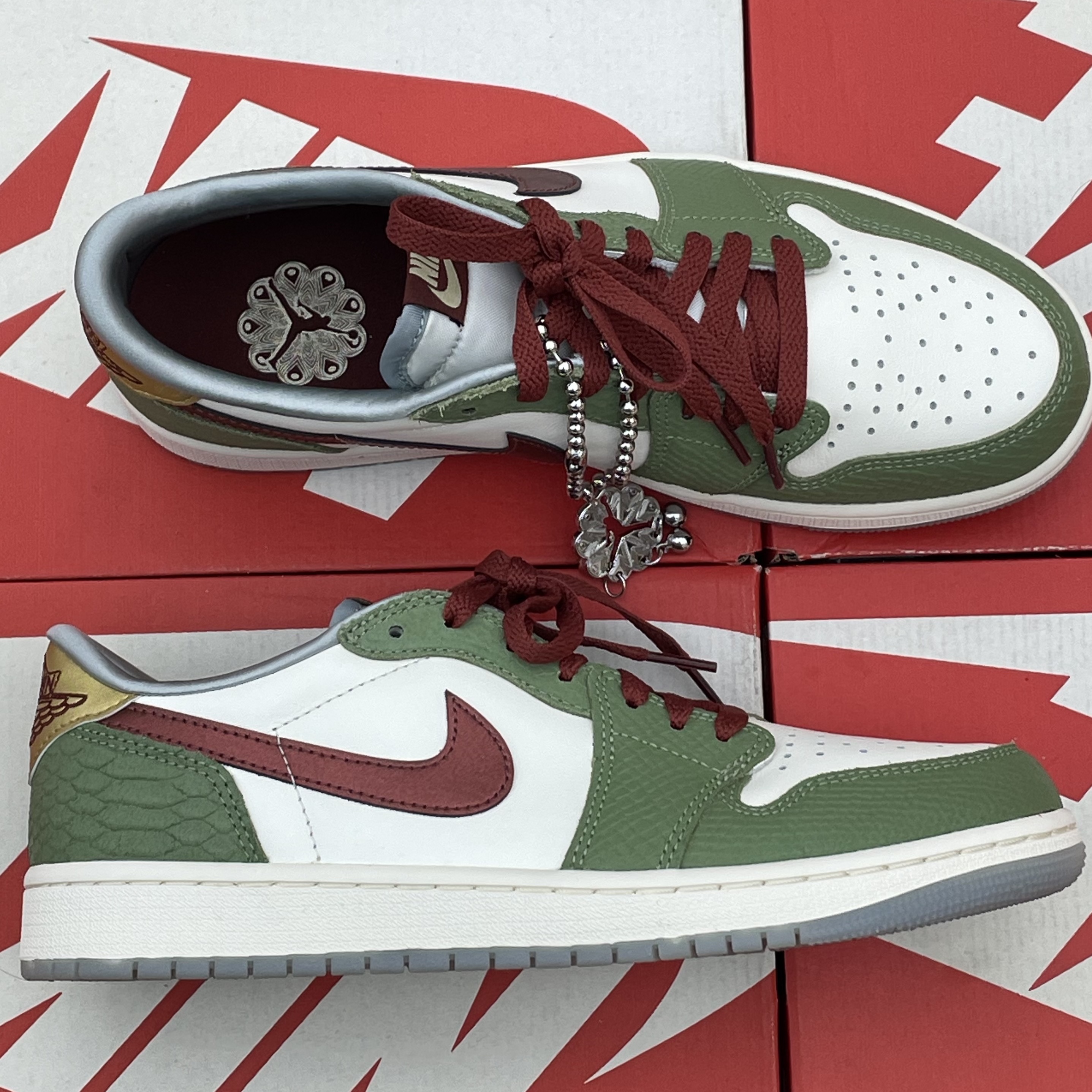 Jordan 1 Retro Low OG Chinese New Year 착용 스타일 - 2