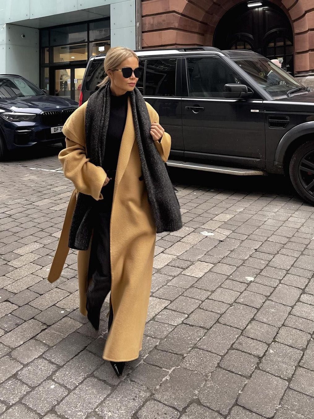 (W) Max Mara Madame 101801 Icon Coat Camel, (W) Max Mara Manuela Icon Coat Camel 착용 스타일 - 2