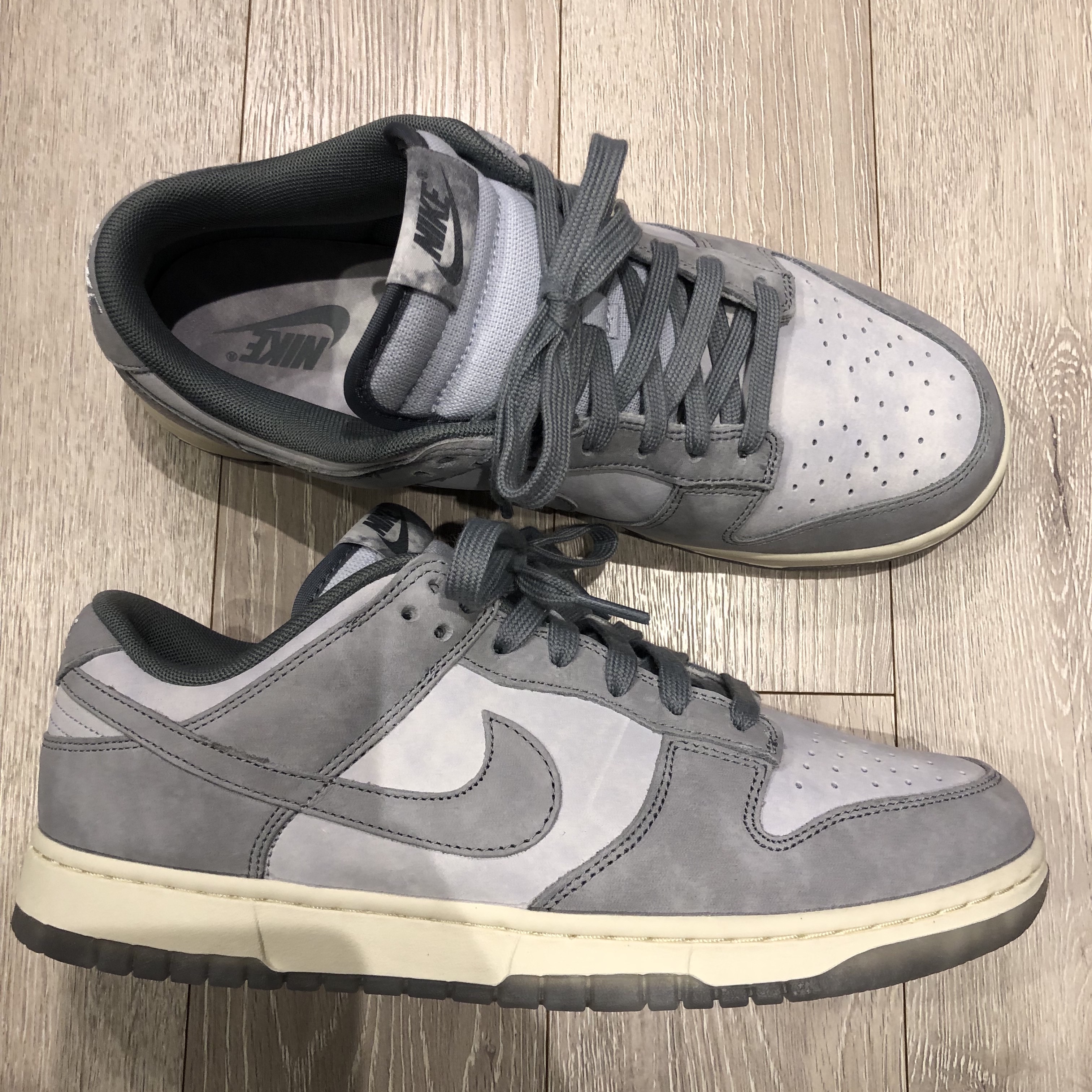 (W) Nike Dunk Low Cool Grey Football Grey 착용 스타일