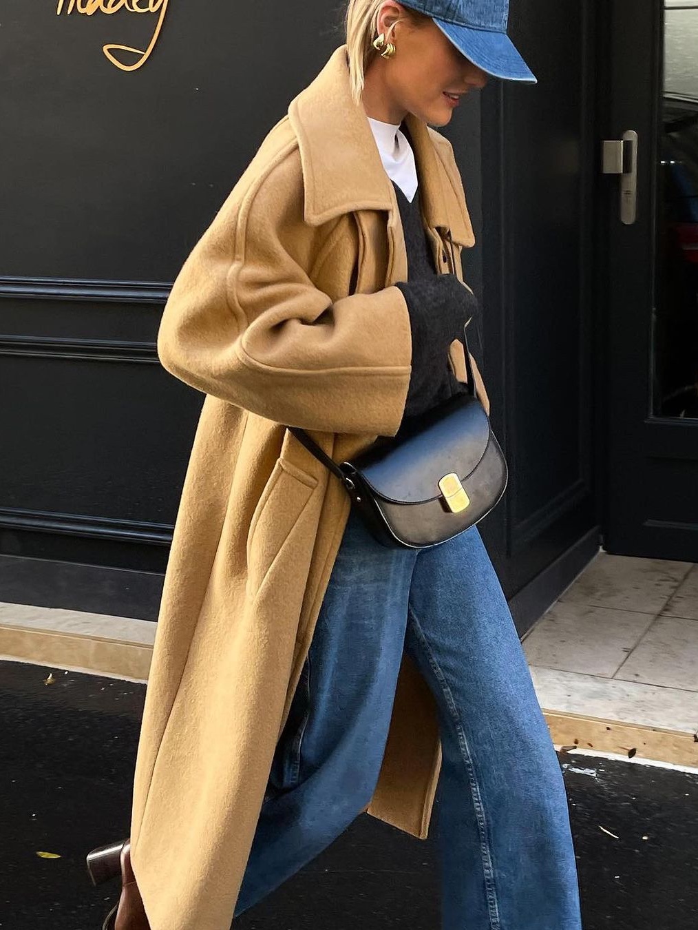 (W) Max Mara Madame 101801 Icon Coat Camel, (W) Max Mara Manuela Icon Coat Camel 착용 스타일 - 6