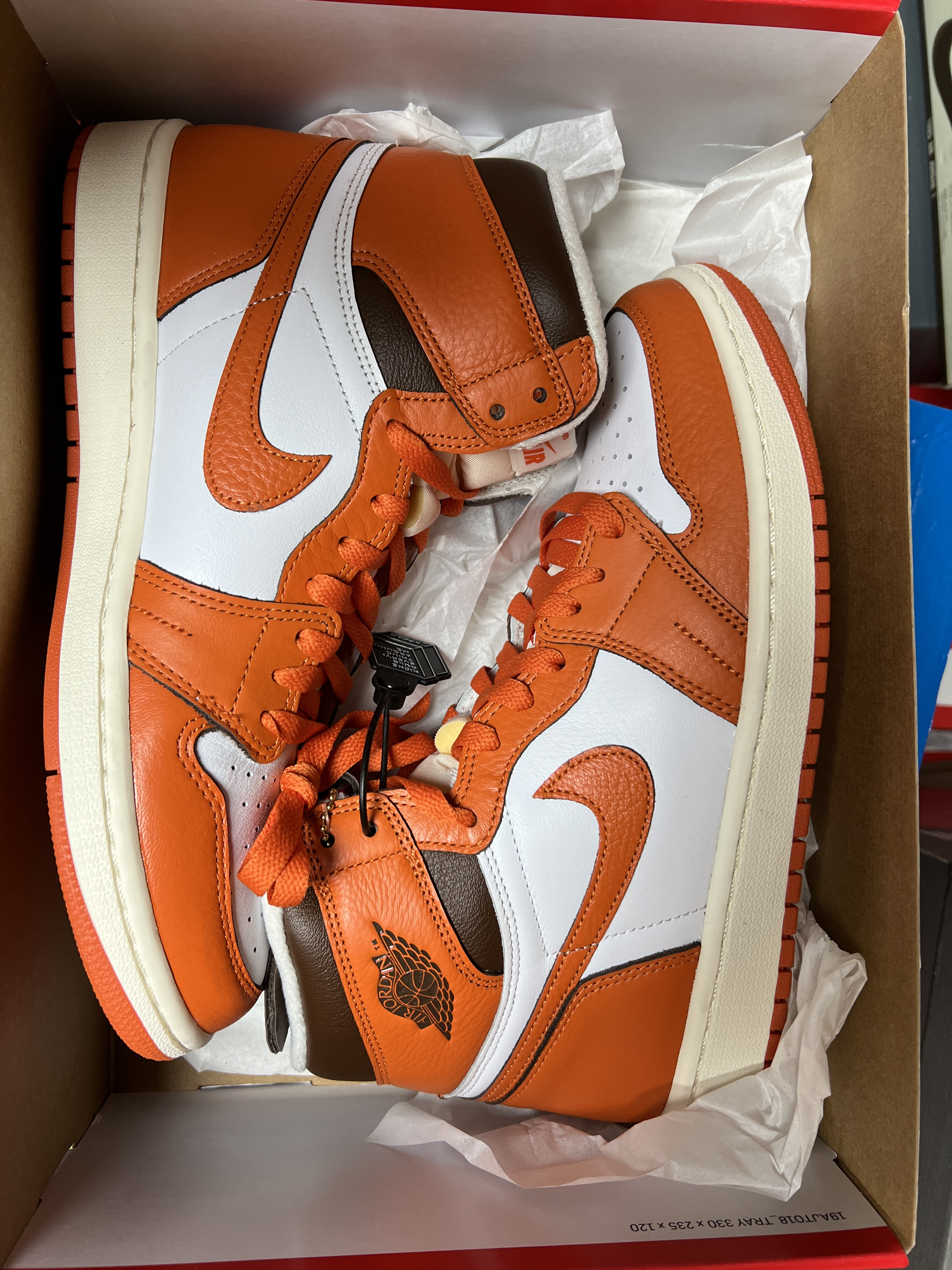 (W) Jordan 1 Retro High OG Starfish 착용 스타일