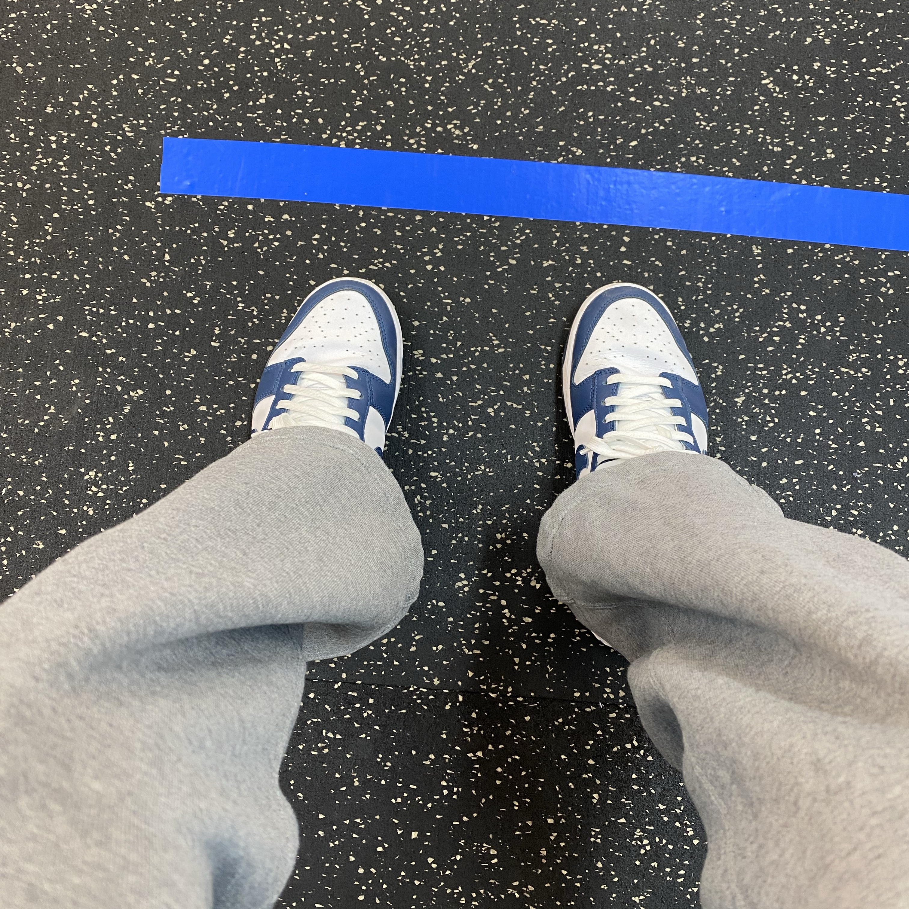 Nike Dunk Low Retro Valerian Blue 착용 스타일