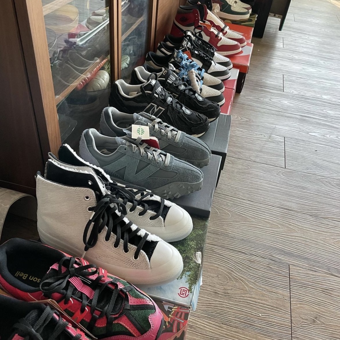 New Balance x Auralee XC-72 Blue, Jordan 1 Retro High OG Chicago 2022 착용 스타일