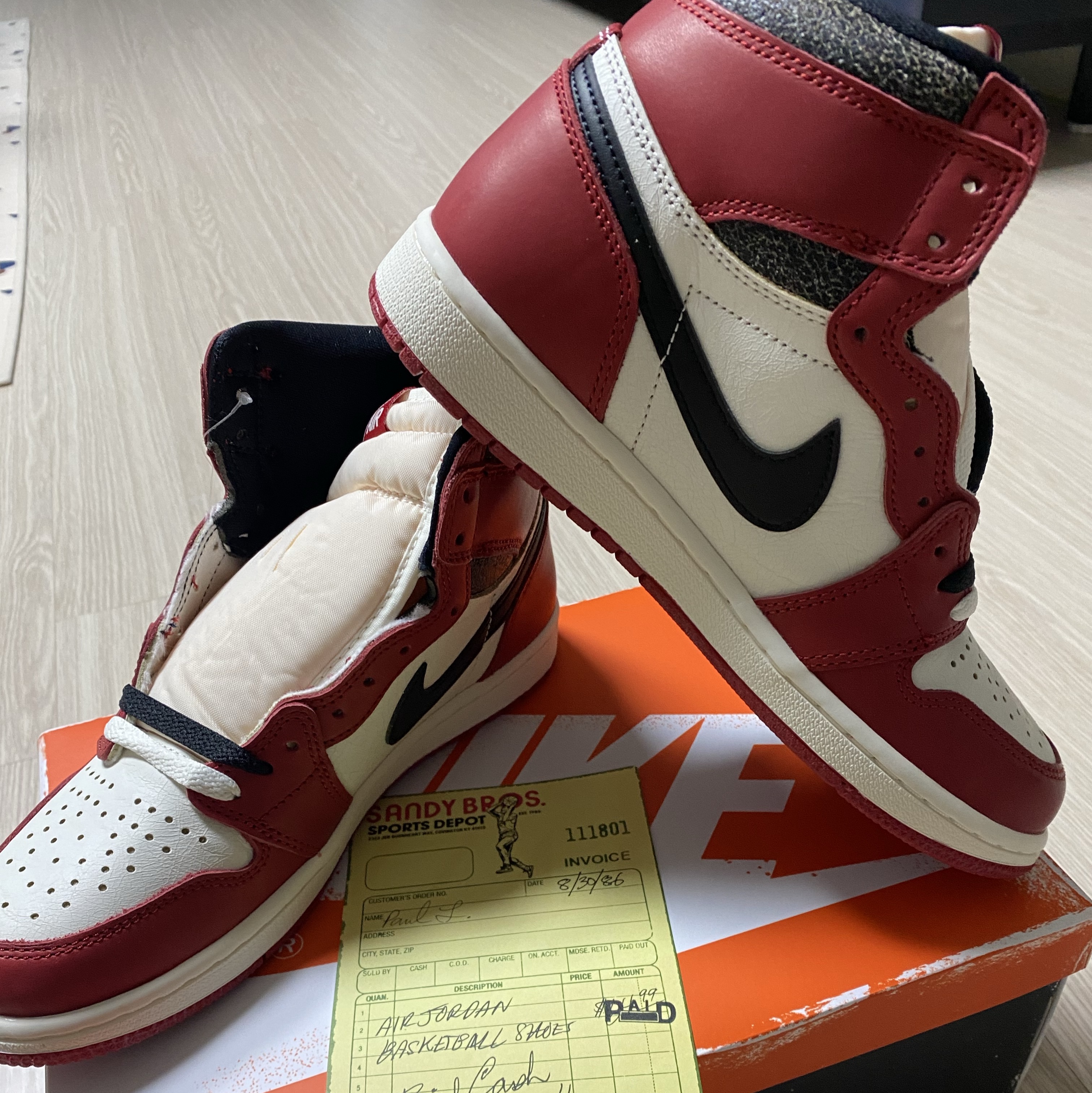 Jordan 1 Retro High OG Chicago 2022 착용 스타일