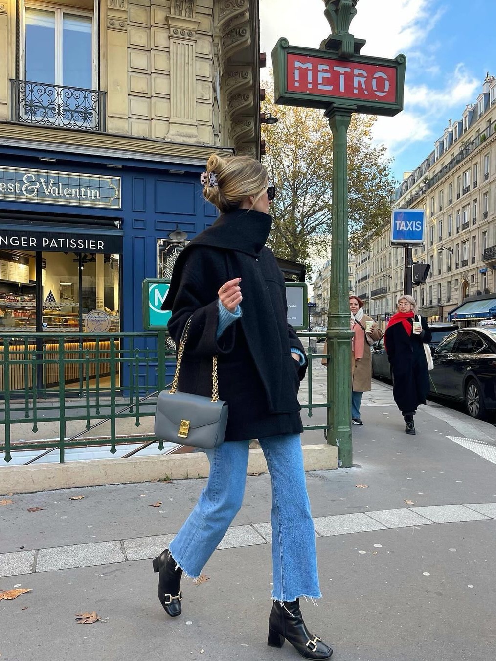 STU Women Flared Denim Pants Mid Blue, True Religion Tr Basic Denim Pants Light Indigo 착용 스타일 - 2