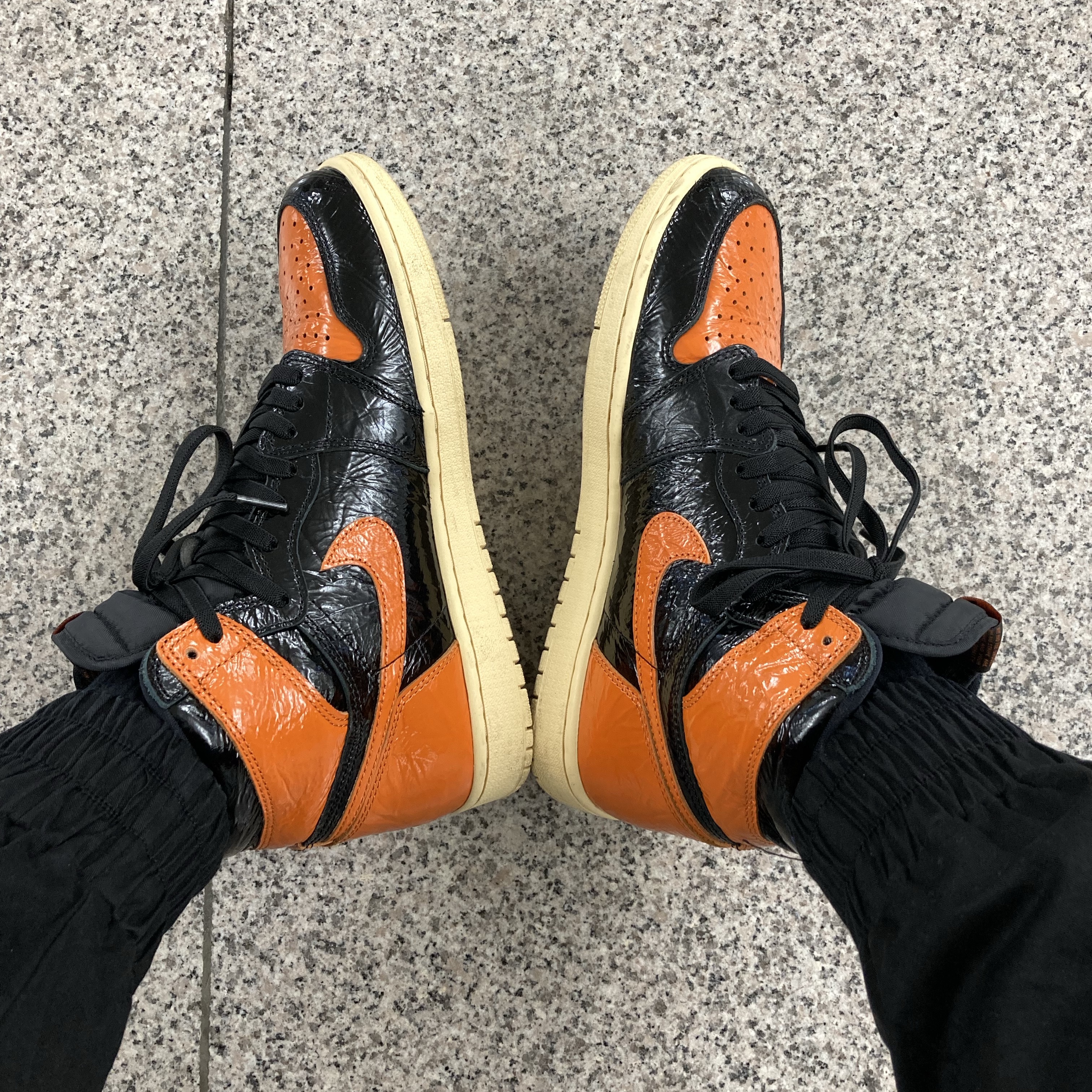 Jordan 1 Retro High Shattered Backboard 3.0 착용 스타일