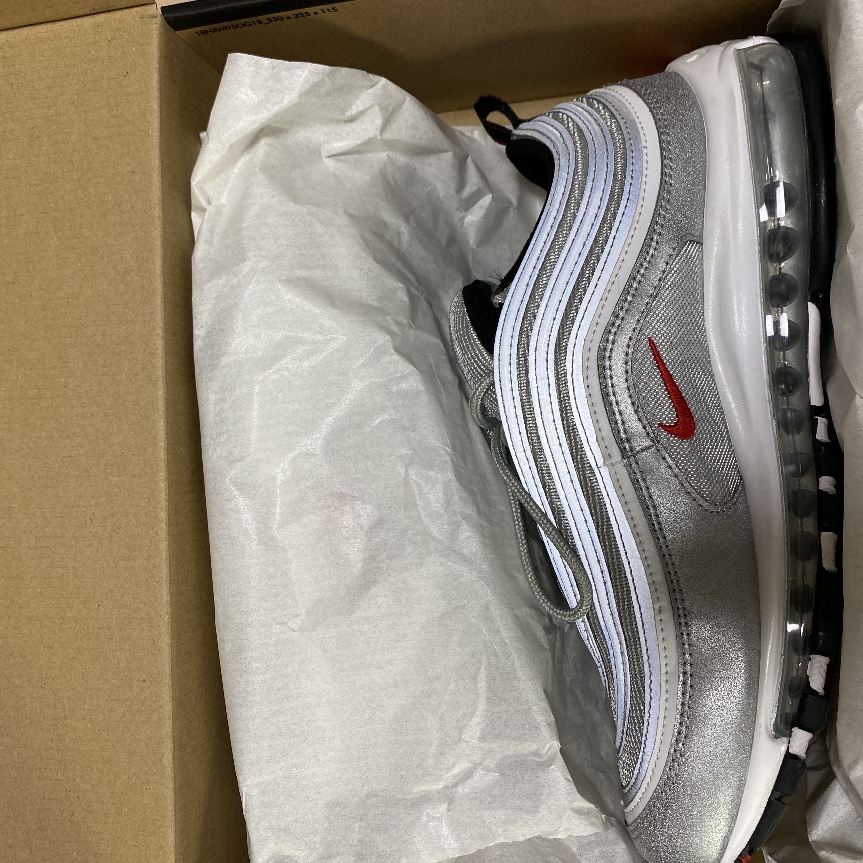 Nike Air Max 97 OG Silver Bullet 2022 착용 스타일 - 1