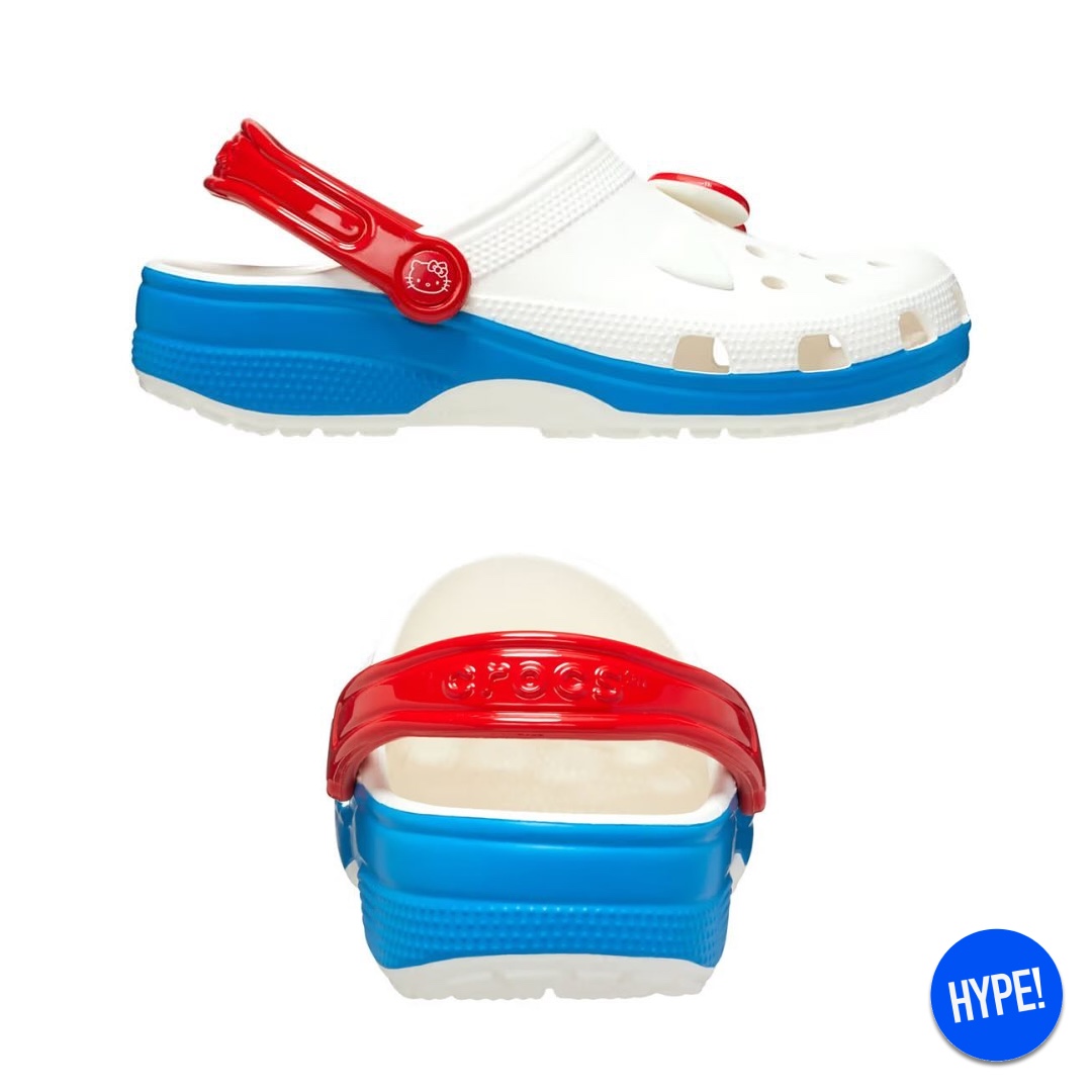Adidas x Hello Kitty Adilette Slides White, Nike x Hello Kitty Air Presto University Blue 착용 스타일 - 8