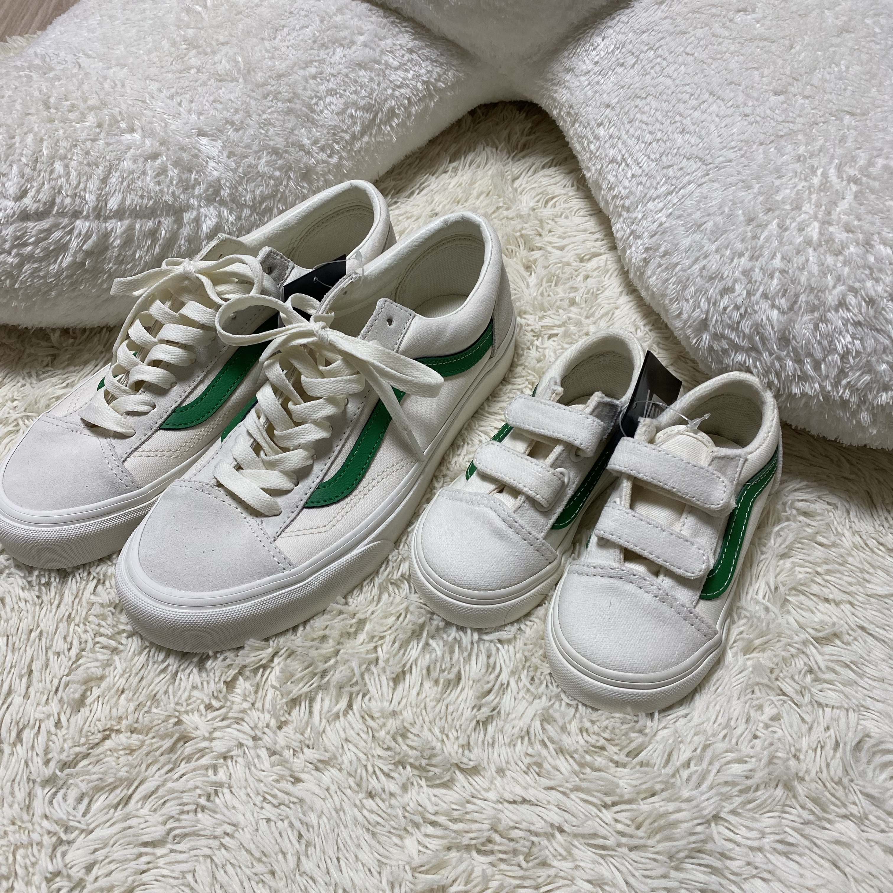 Vans ComfyCush Old Skool Black True white 착용 스타일