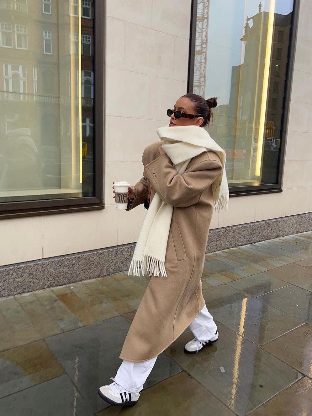 (W) Max Mara Madame 101801 Icon Coat Camel, (W) Max Mara Manuela Icon Coat Camel 착용 스타일 - 3
