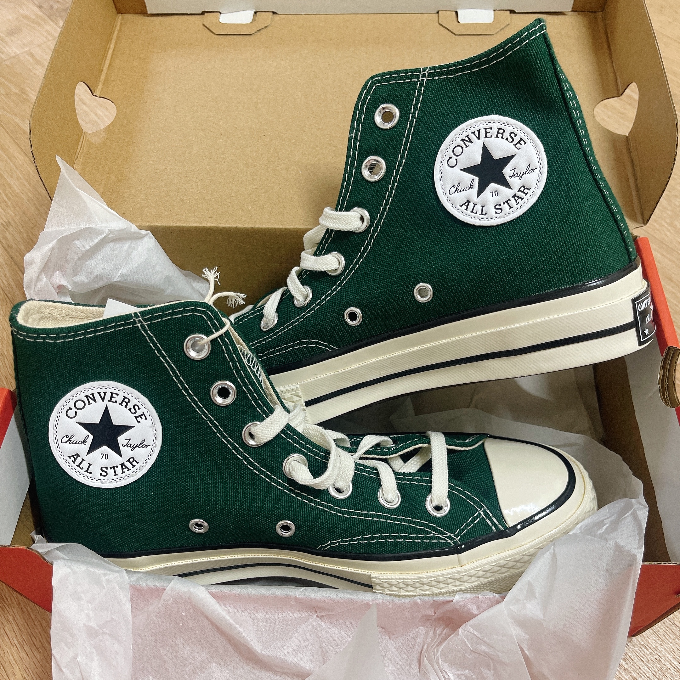 Converse Chuck 70 High Midnight Clover 착용 스타일 - 3