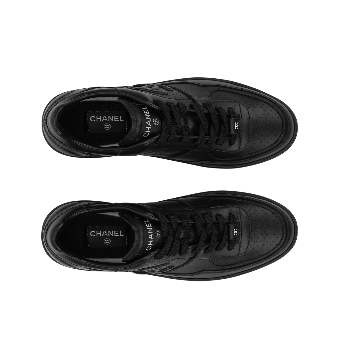 샤넬 스니커즈 카프스킨 & 블랙(Chanel Sneakers Calfskin & Black) - 3