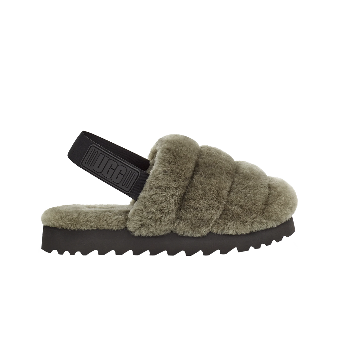 (W) 어그 슈퍼 플러프 슬리퍼 번트 올리브 UGG KREAM