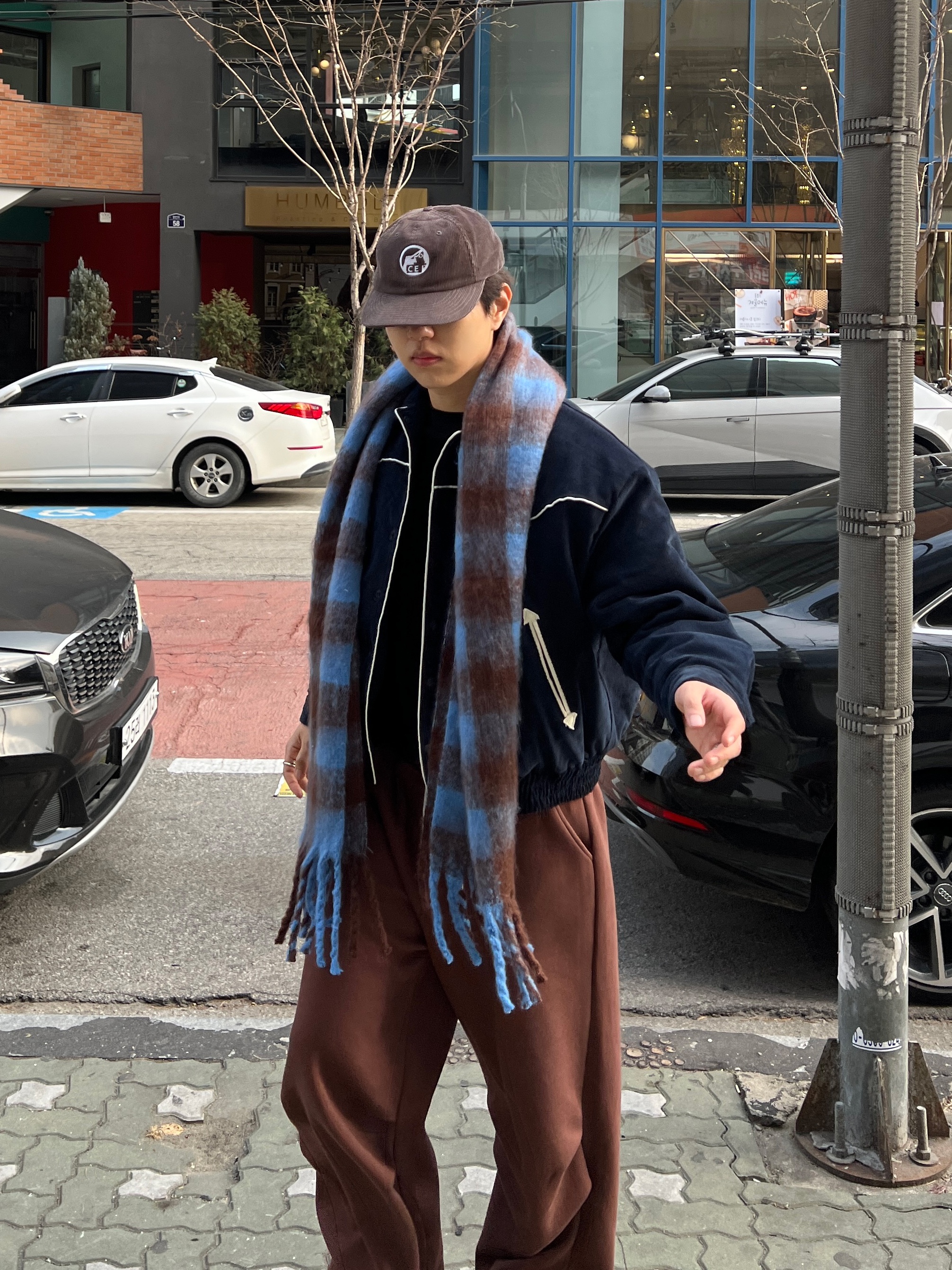 Nike x Stussy Air Penny II Rattan and Limestone 착용 스타일 - 5