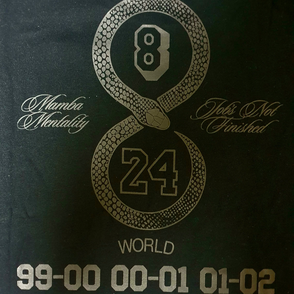 Nike Kobe Mamba Mentality T-Shirt Black - Asia 착용 스타일