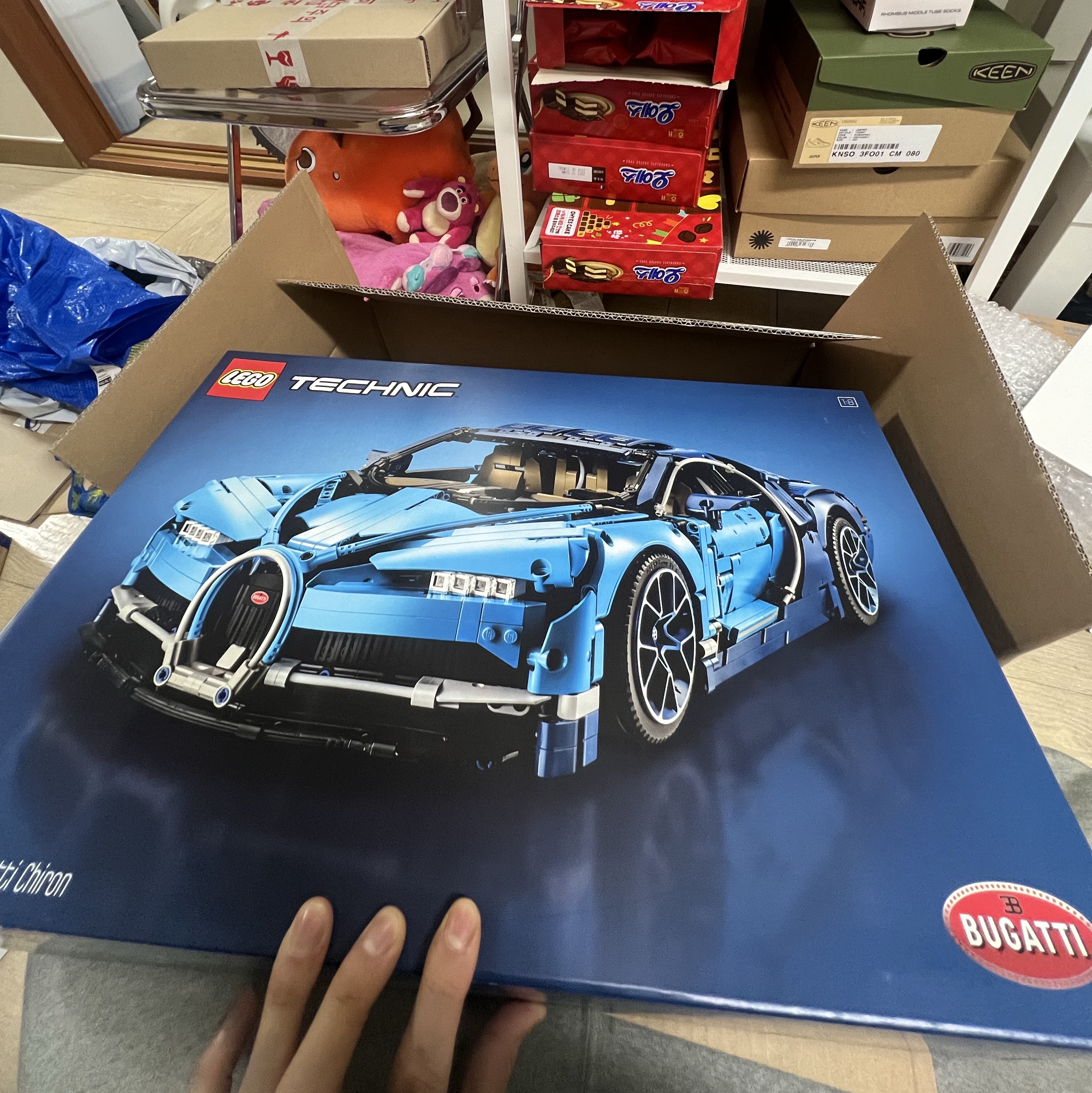 Lego Bugatti Chiron 착용 스타일
