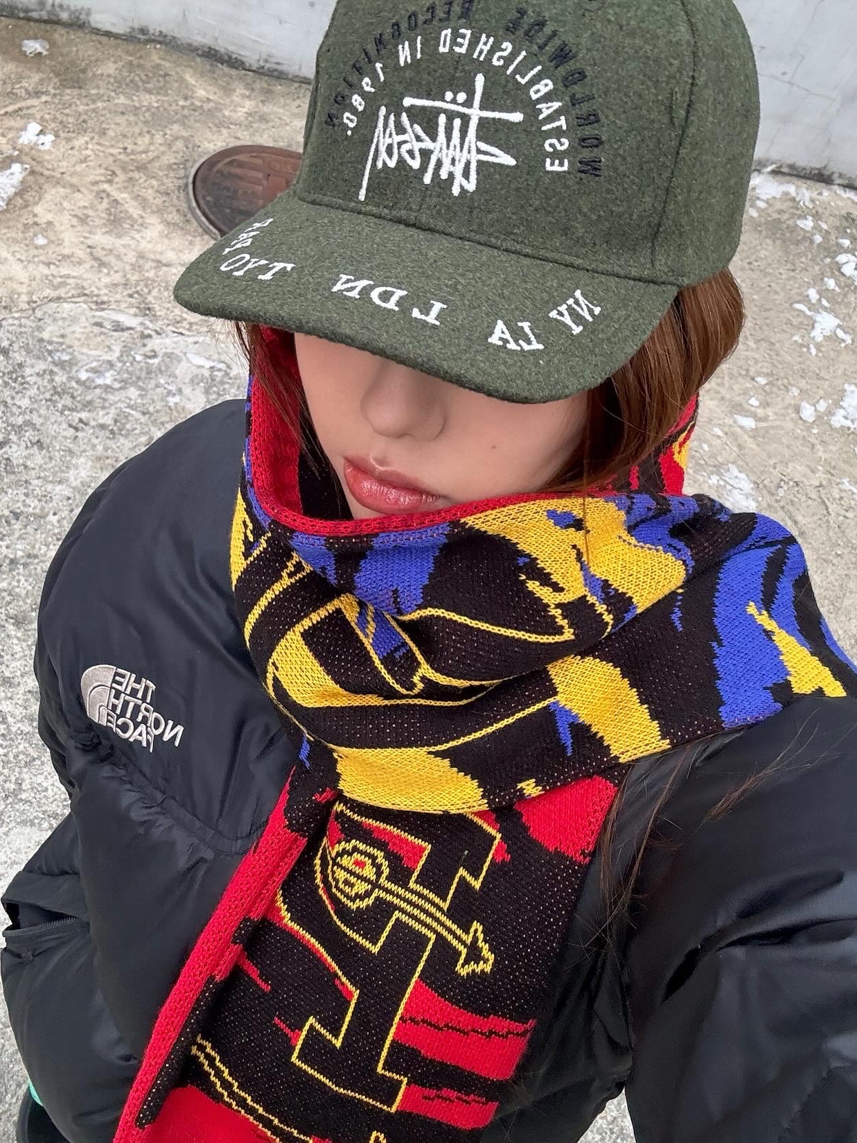 The North Face 1996 Eco Nuptse Jacket Black, The North Face 1996 Eco Nuptse Jacket Black 착용 스타일 - 4