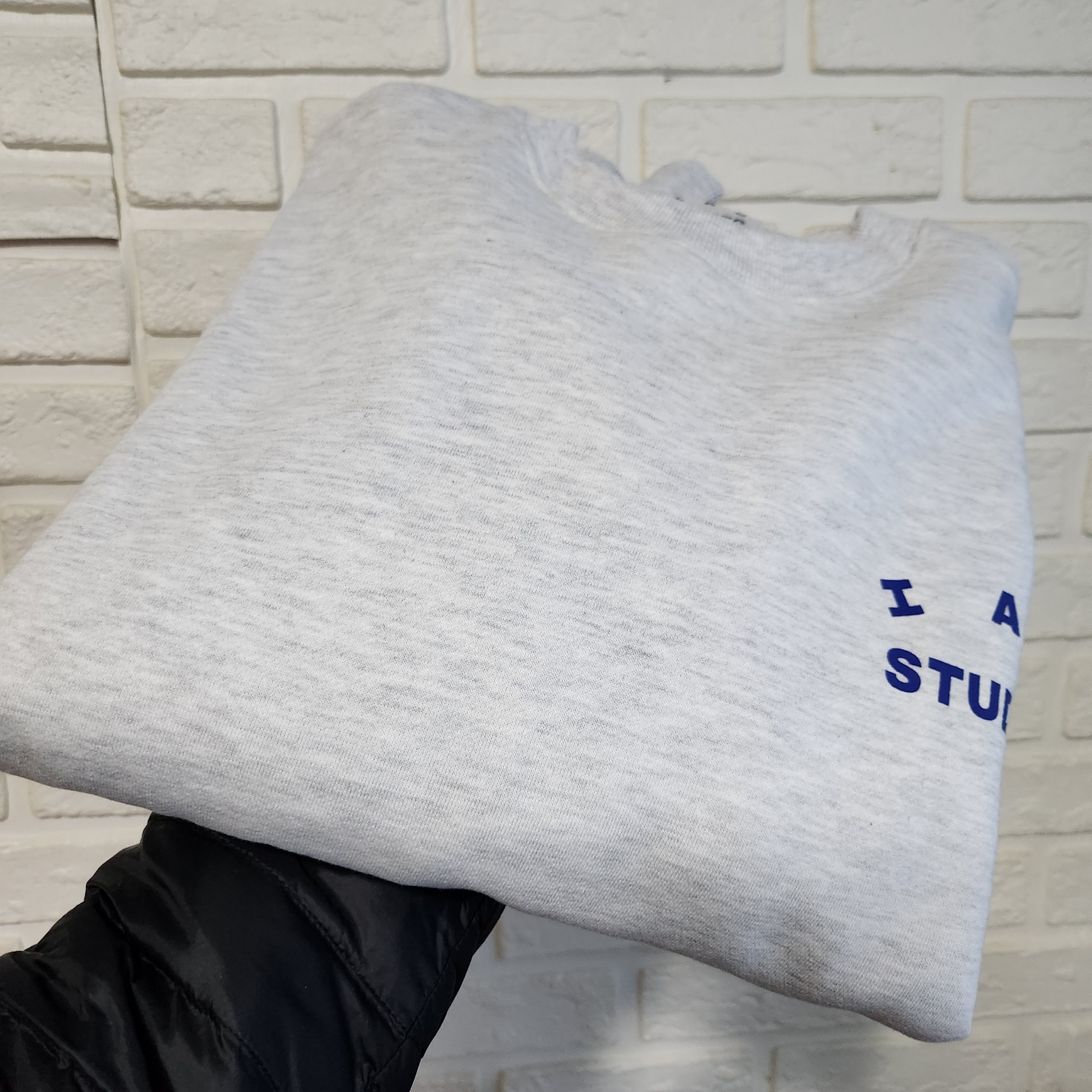 IAB Studio Sweatshirt Light Gray - 23FW 착용 스타일