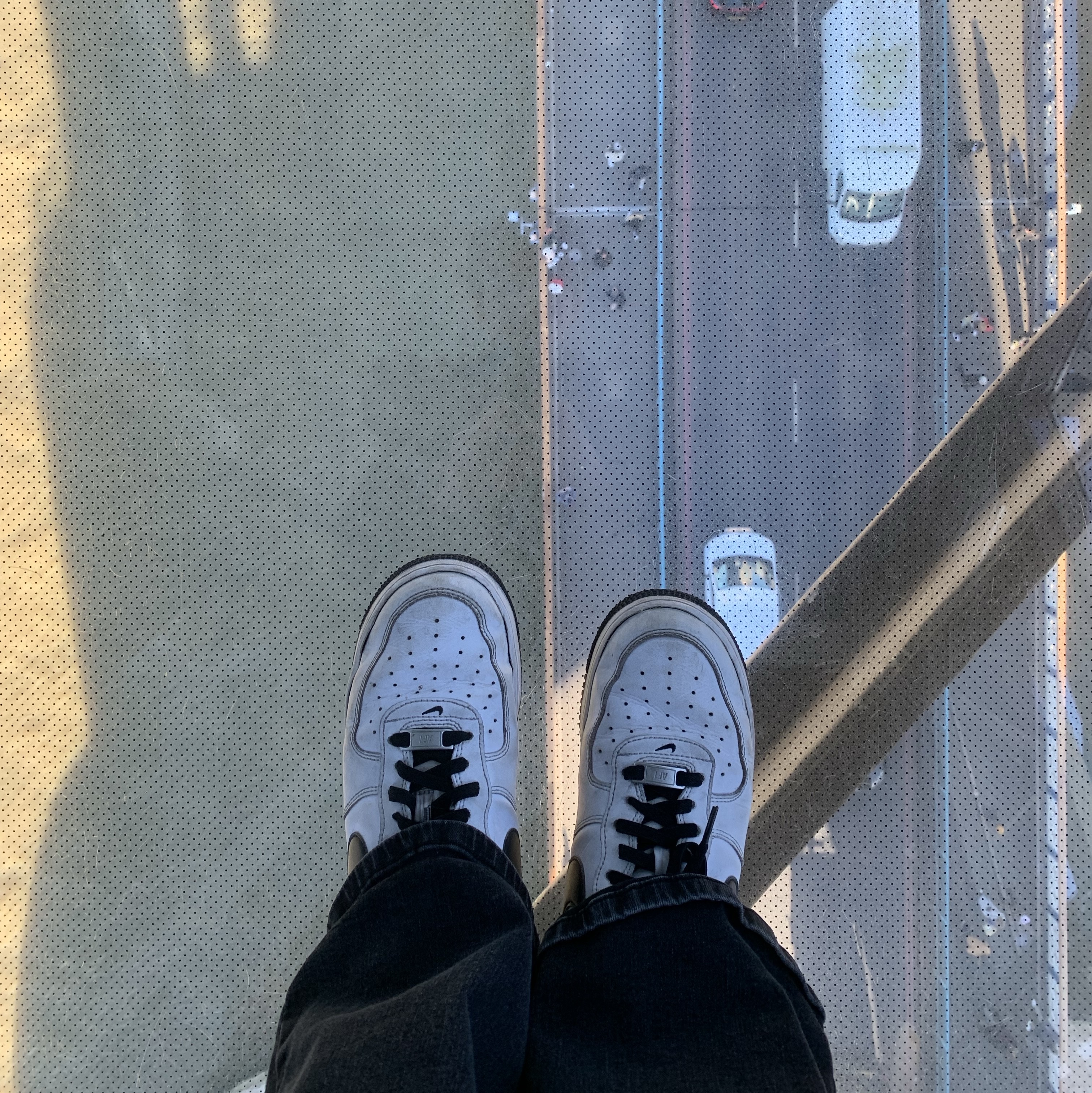 Nike Air Force 1 '07 White Black 착용 스타일