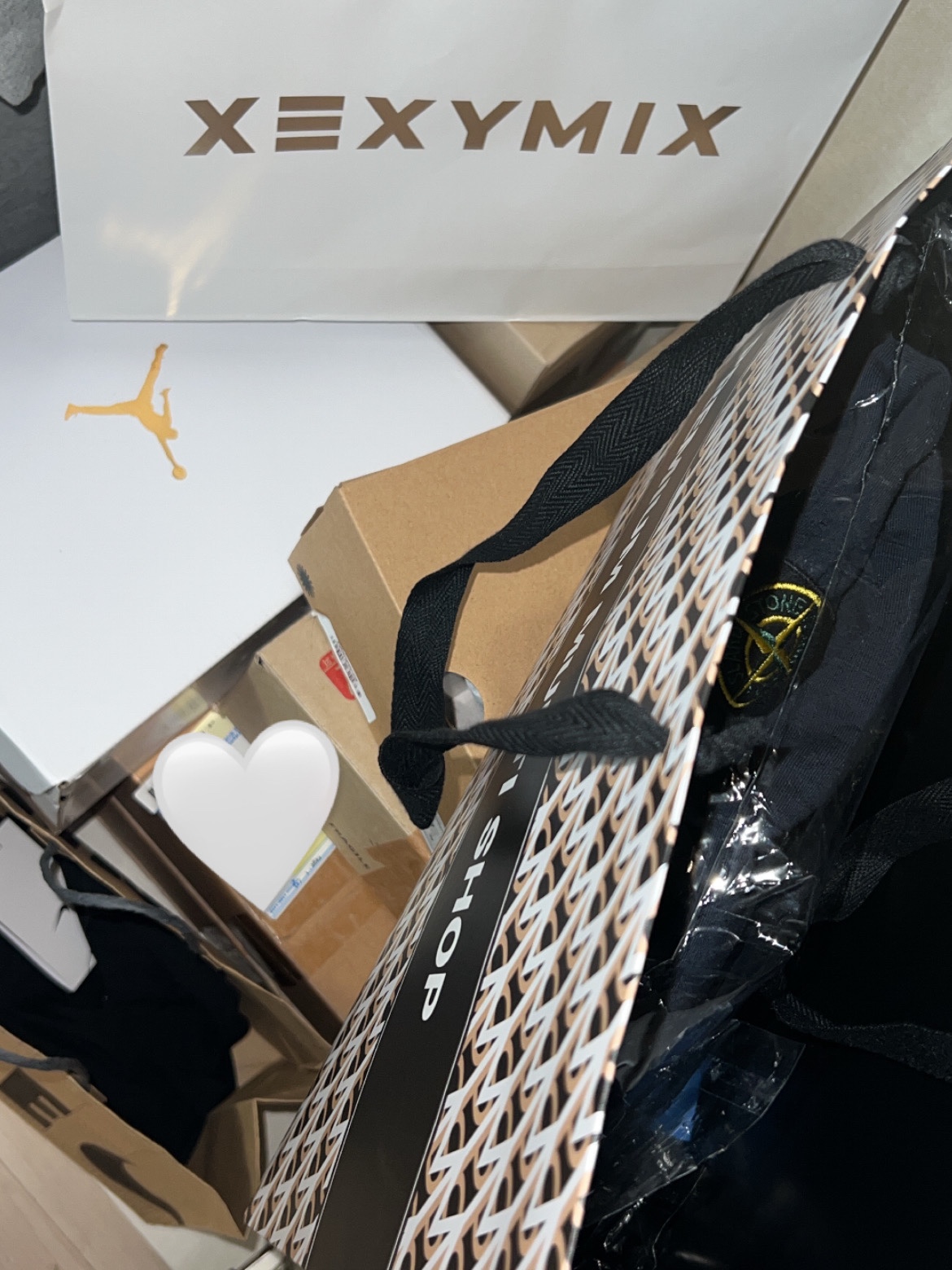 Stone Island 63051 Cotton Fleece Garment Dyed Sweatshirt Black - 23SS, (W) Jordan 1 Low White Wolf Grey 착용 스타일