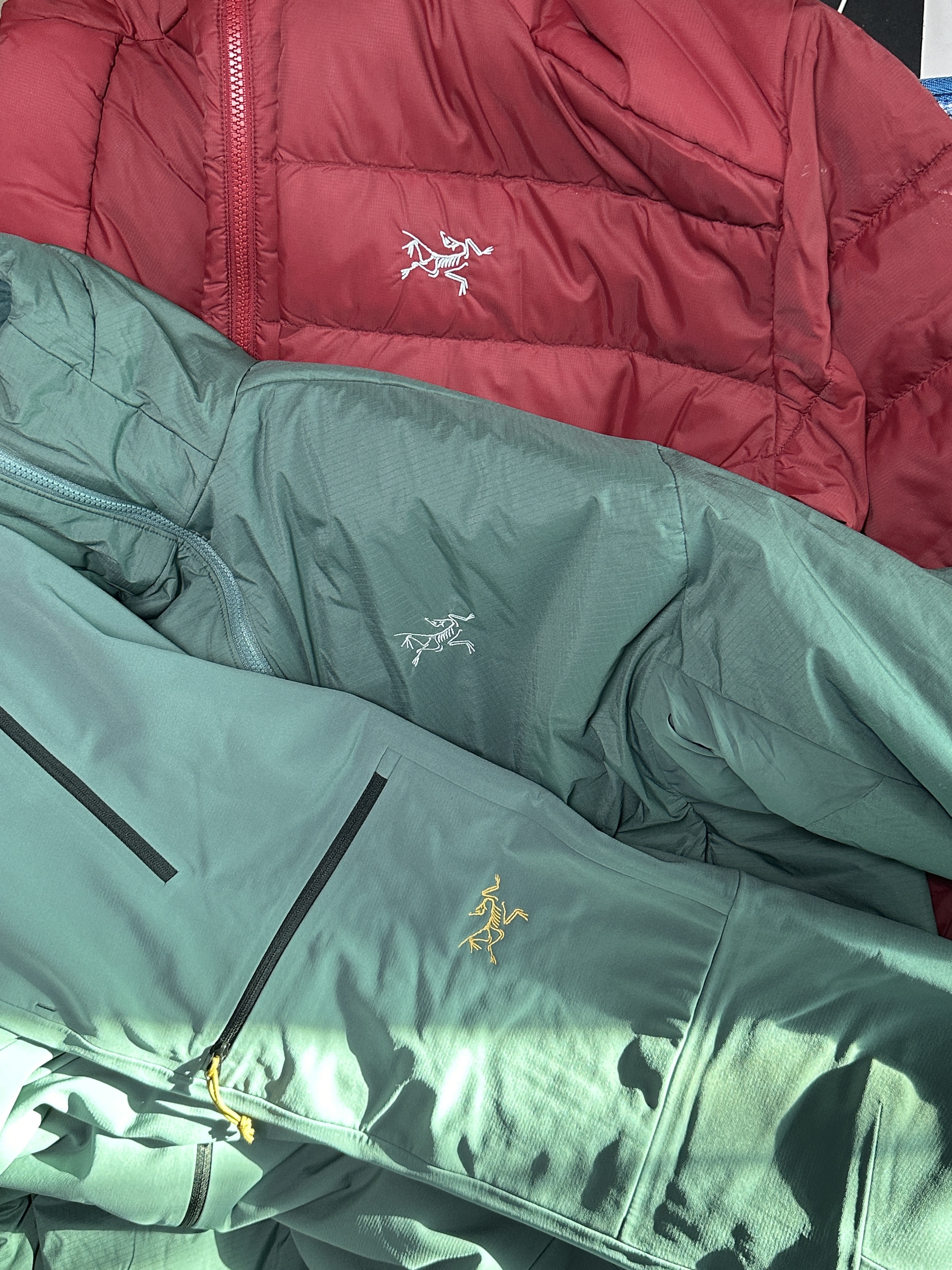 Arc'teryx Atom Heavyweight Hoody Boxcar, Arc'teryx Gamma MX Pants Black 착용 스타일