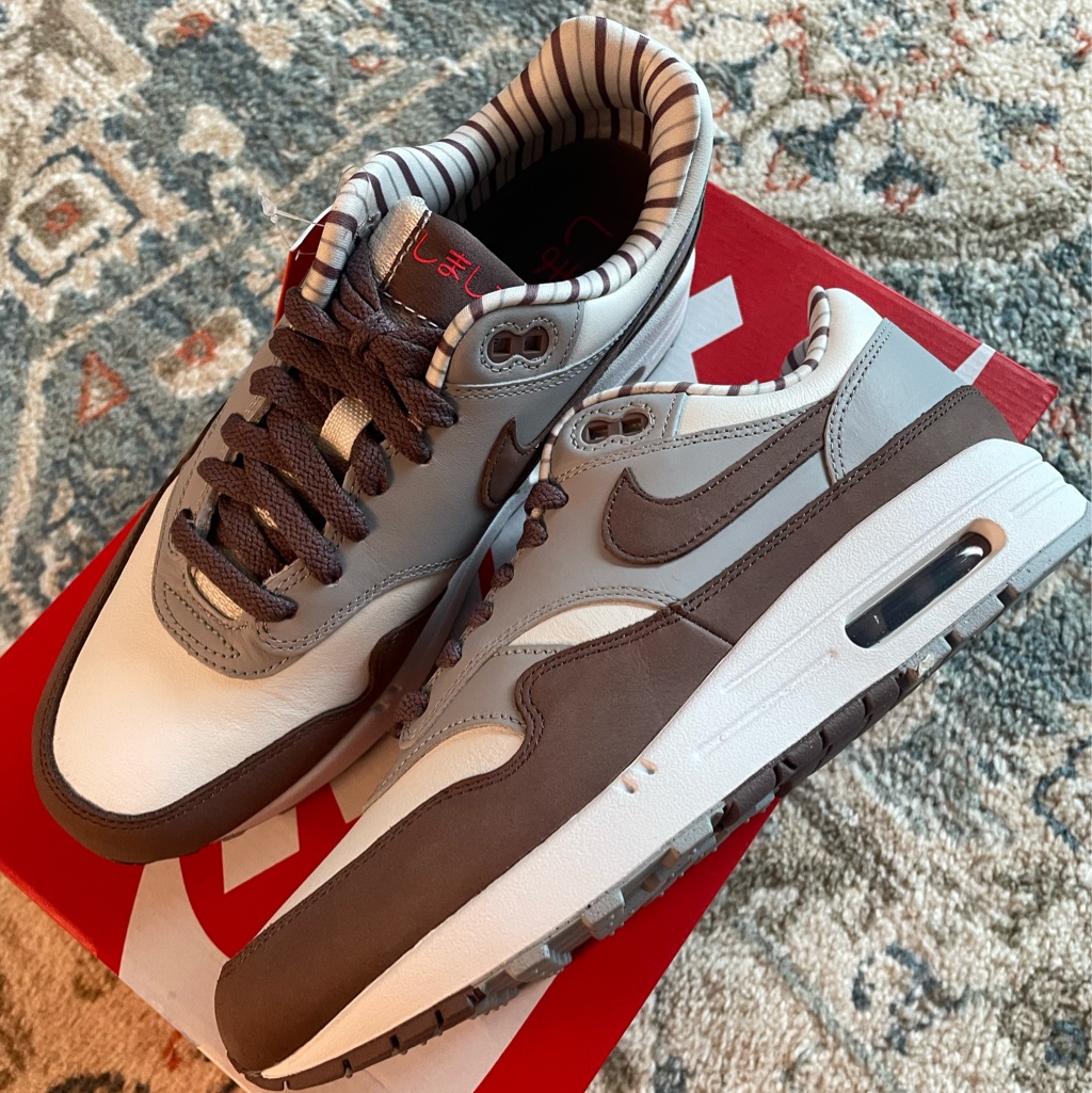 Nike Air Max 1 PRM Shima Shima 착용 스타일 - 1