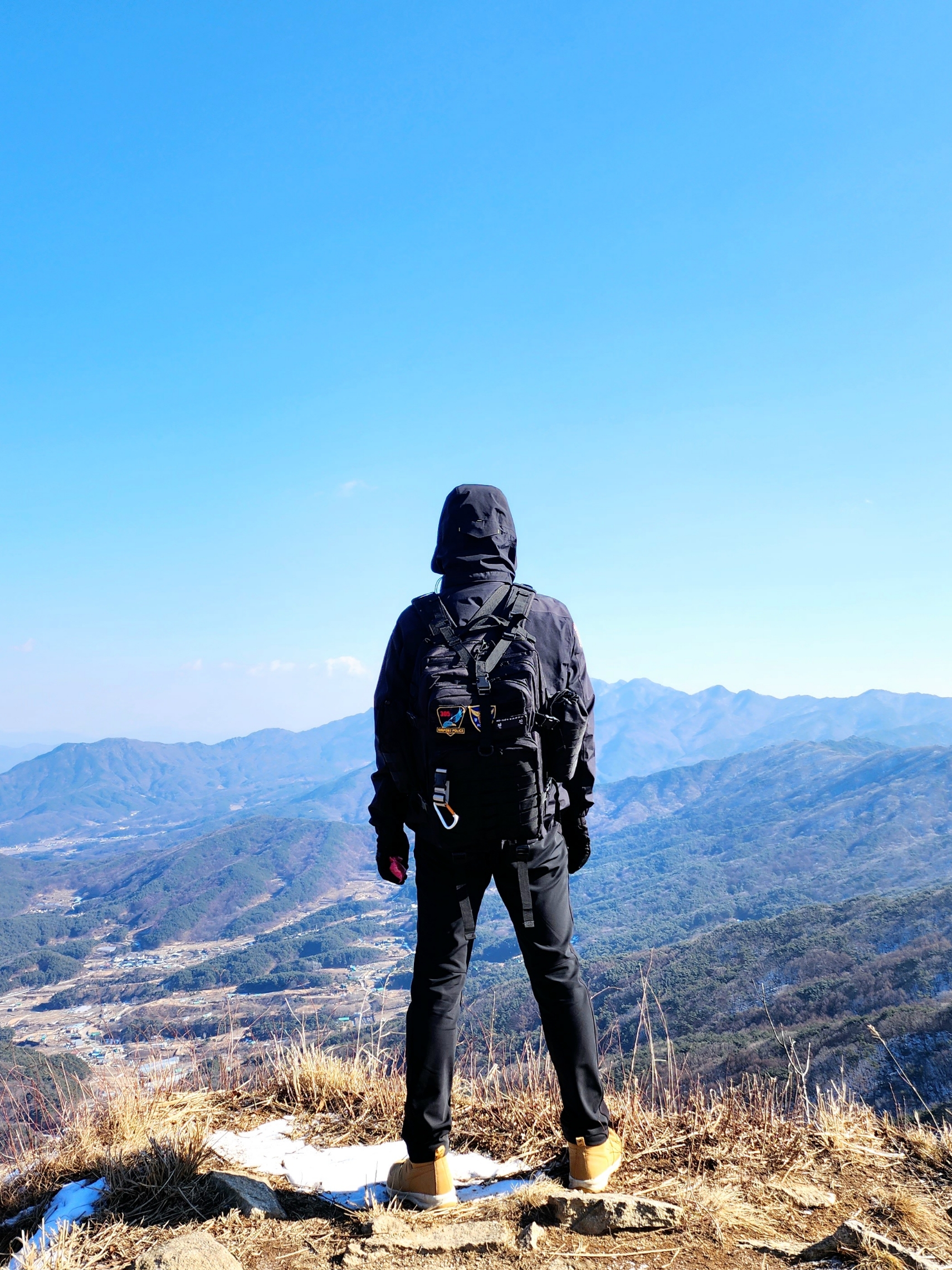 Nike Manoa Leather Haystack, Nike ACG Dri-Fit UV Devastation Trail Shirt Smoke Grey - Asia 착용 스타일 - 1