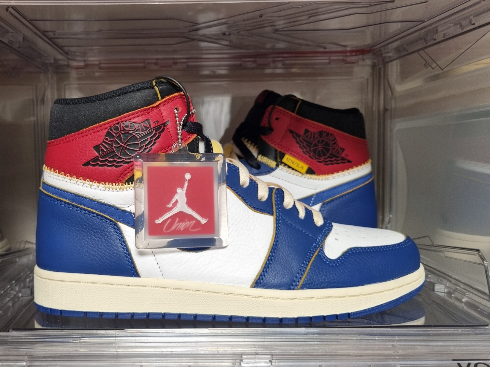 Jordan 1 x Union Retro High Blue Toe 착용 스타일