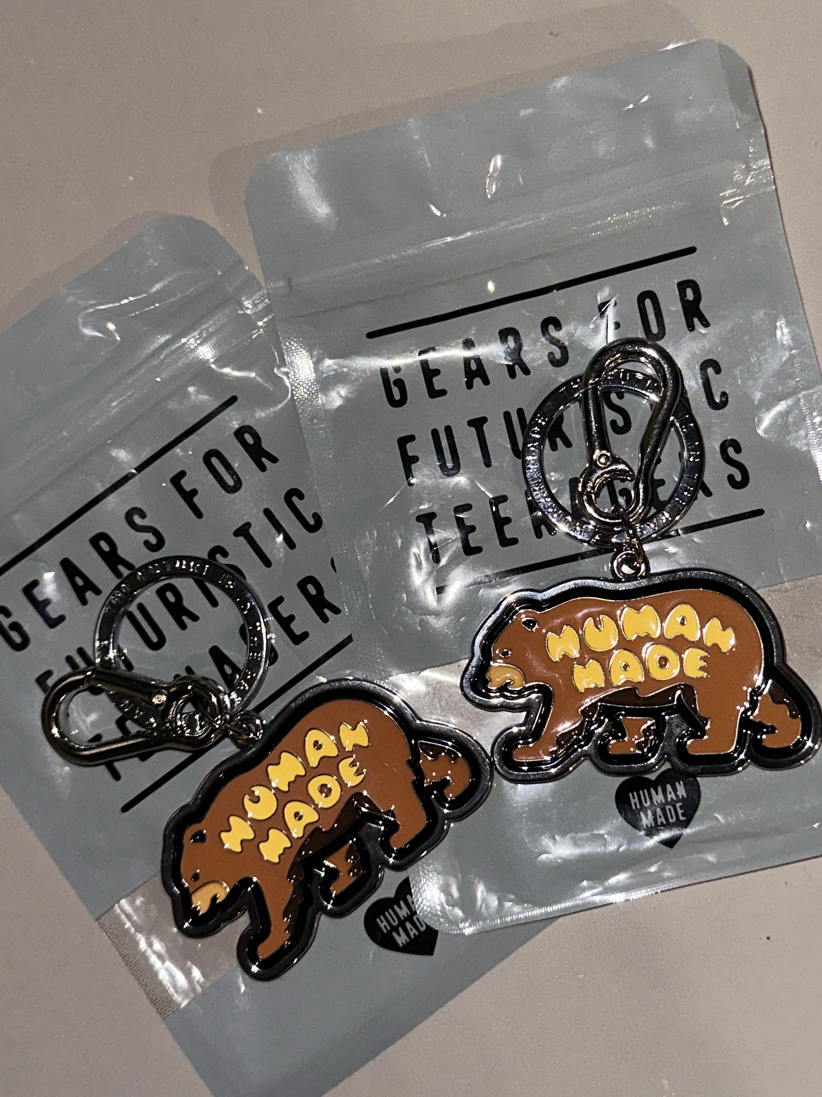 Human Made Keycharm Sapporo 착용 스타일