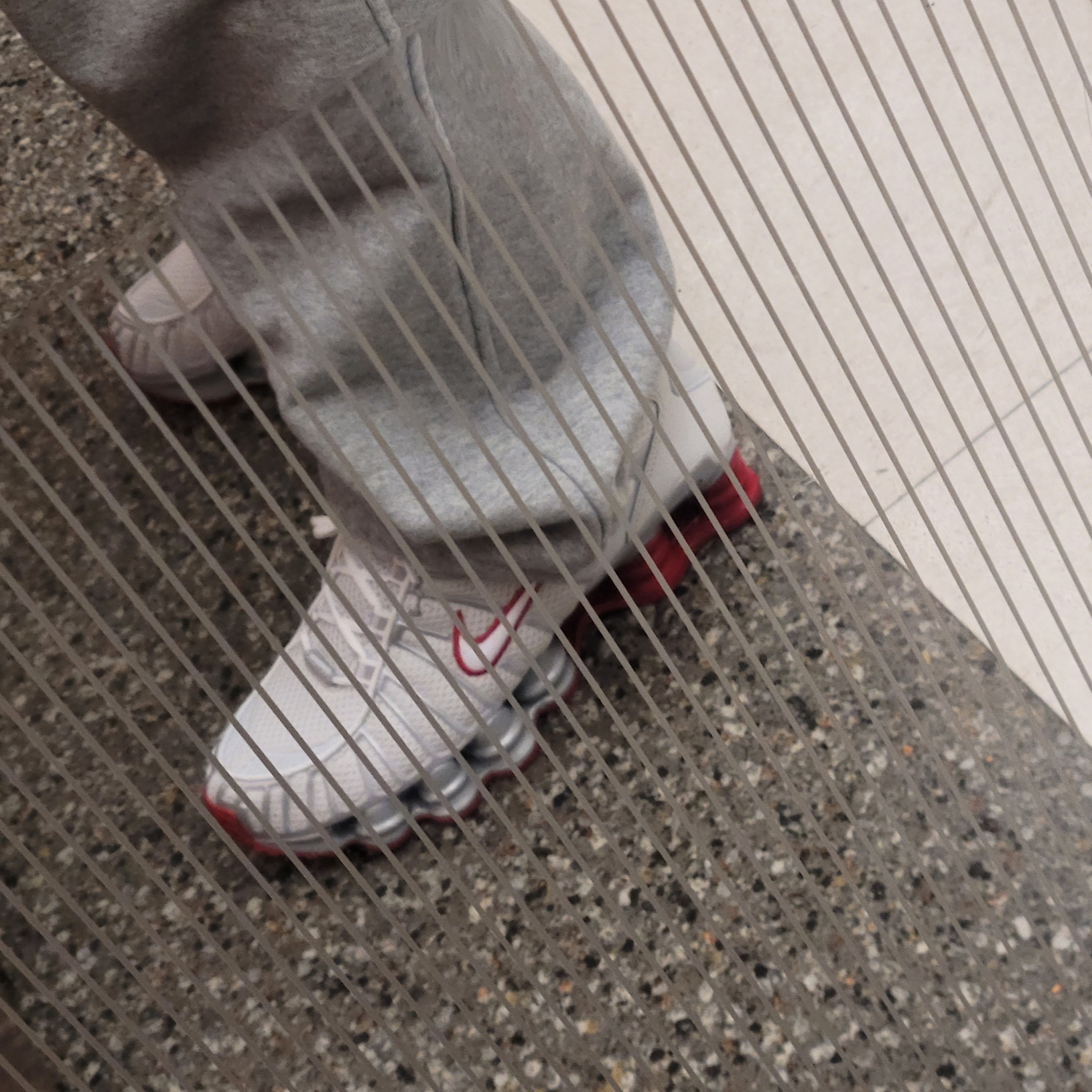 (W) Nike Shox TL Platinum Tint 착용 스타일